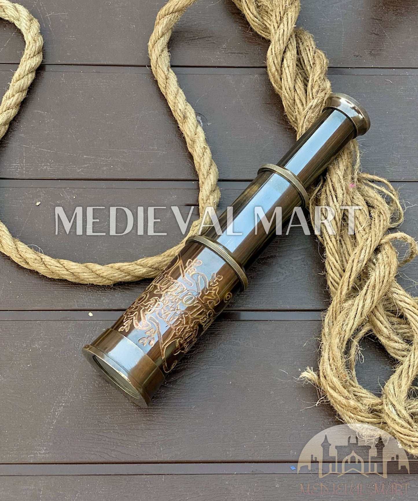 MEDIEVALMART FR Bouclier Médiéval Templier Inspiré de la Croix Zelda & Diable en Bois – Finition Bleue & Or | Cadeau pour Noël