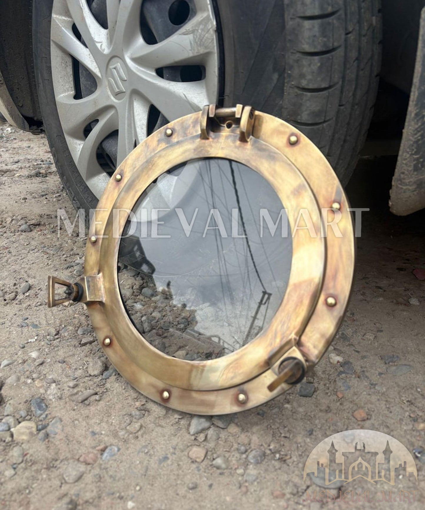 MEDIEVALMART FR Armure de Combat du XIVe Siècle – Ensemble Complet d’Armure de Buhurt avec Bassinet Klappvisor & Épée