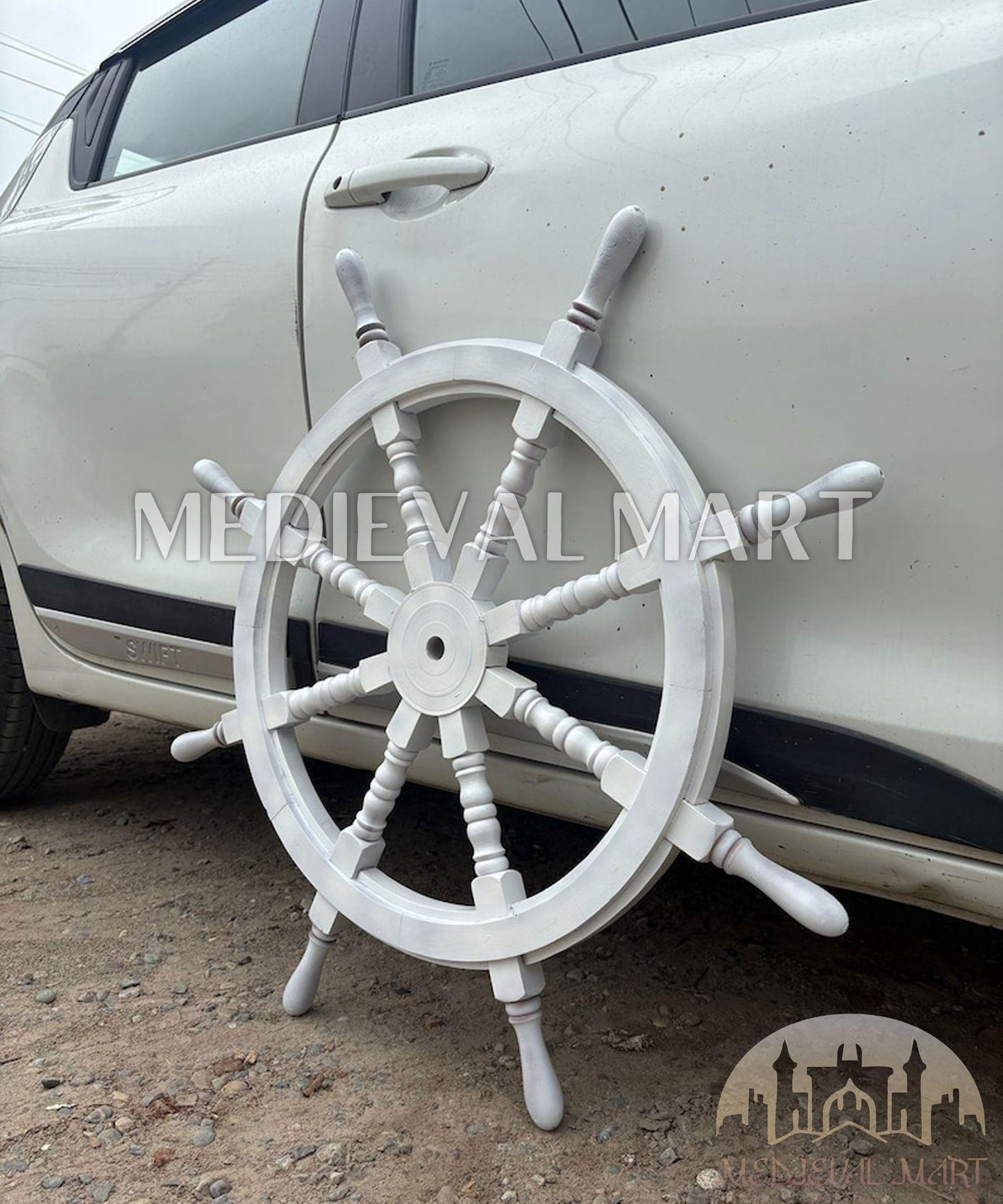 MEDIEVALMART FR Armure de Combat du XIVe Siècle – Ensemble Complet d’Armure de Buhurt avec Bassinet Klappvisor & Épée