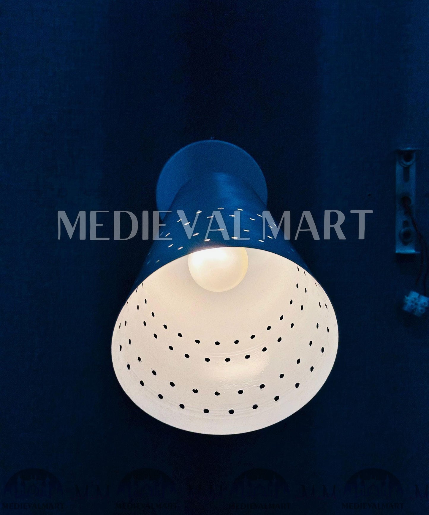 MEDIEVALMART FR Applique Murale en Laiton Fabriquée à la Main : Luminaire