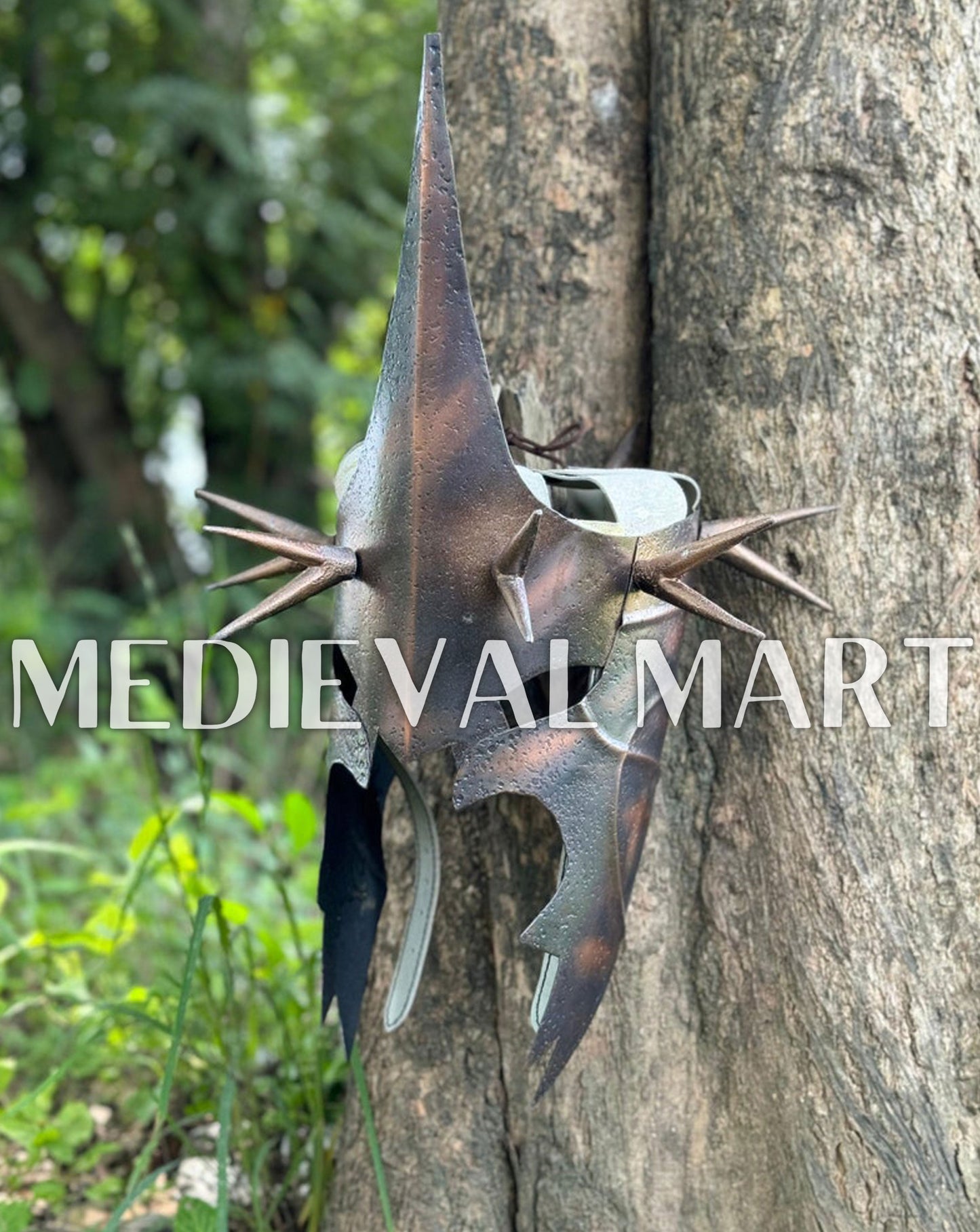 MEDIEVALMART FR Longue-Vue Nautique Antique 50X en Laiton – Télescope Portable de 18" pour Décoration Nautique