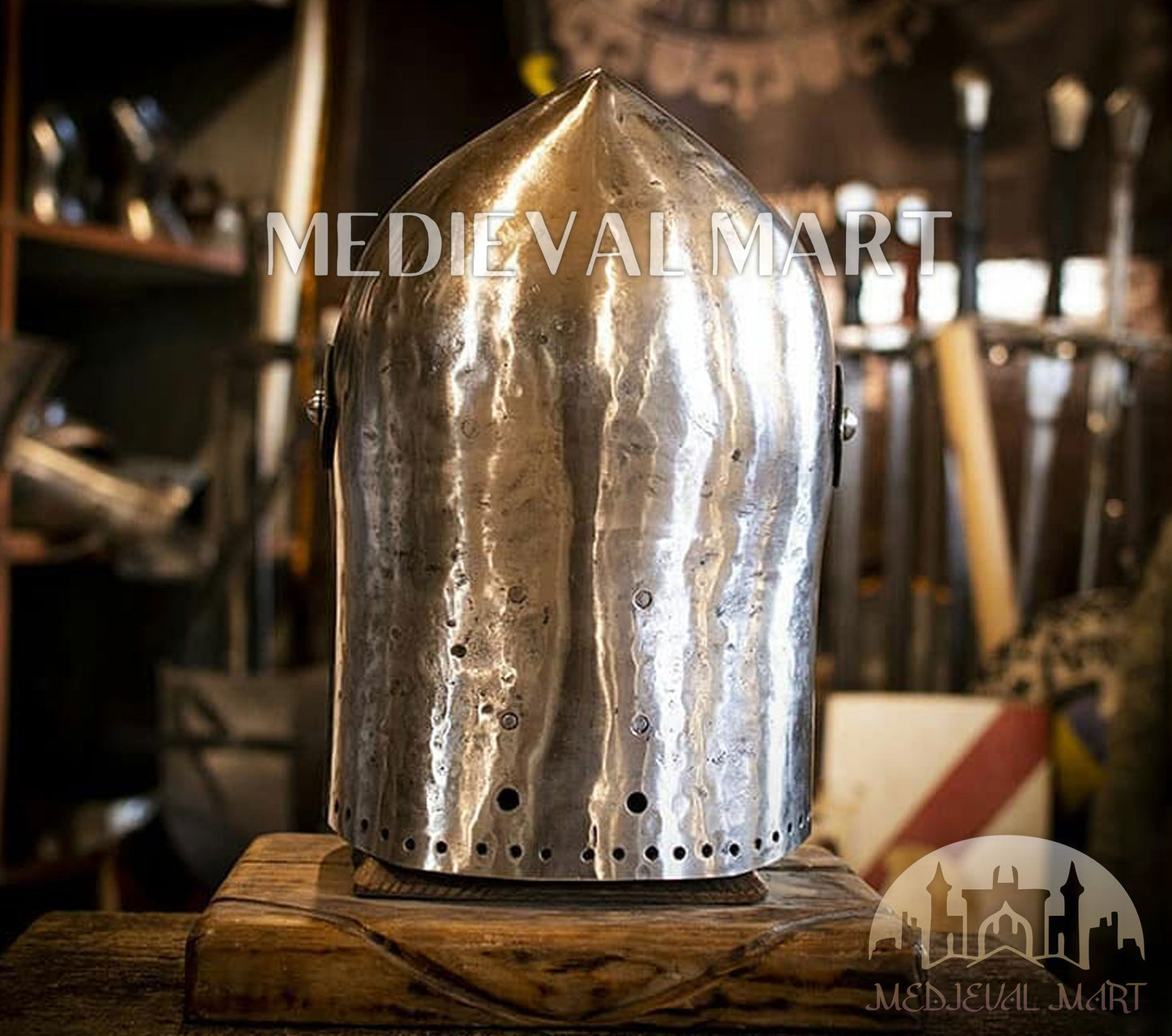 MEDIEVALMART FR Ensemble Exclusif De Gantelets Noirs Inspirés De Sauron Witcher LOTR Avec Décor Doré