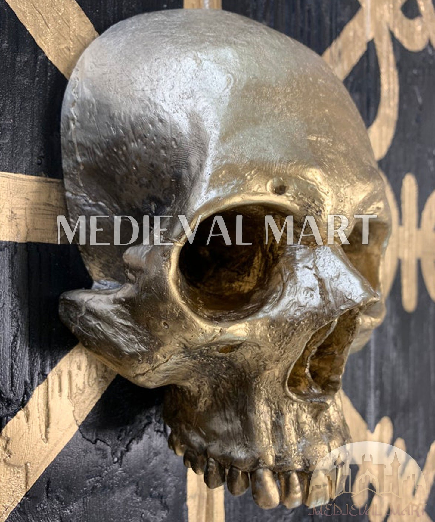 MEDIEVALMART FR Bouclier Viking Iconique Jarl Borg à Pointes en Fer – Bouclier Viking Battleworn | Cadeau pour Papa