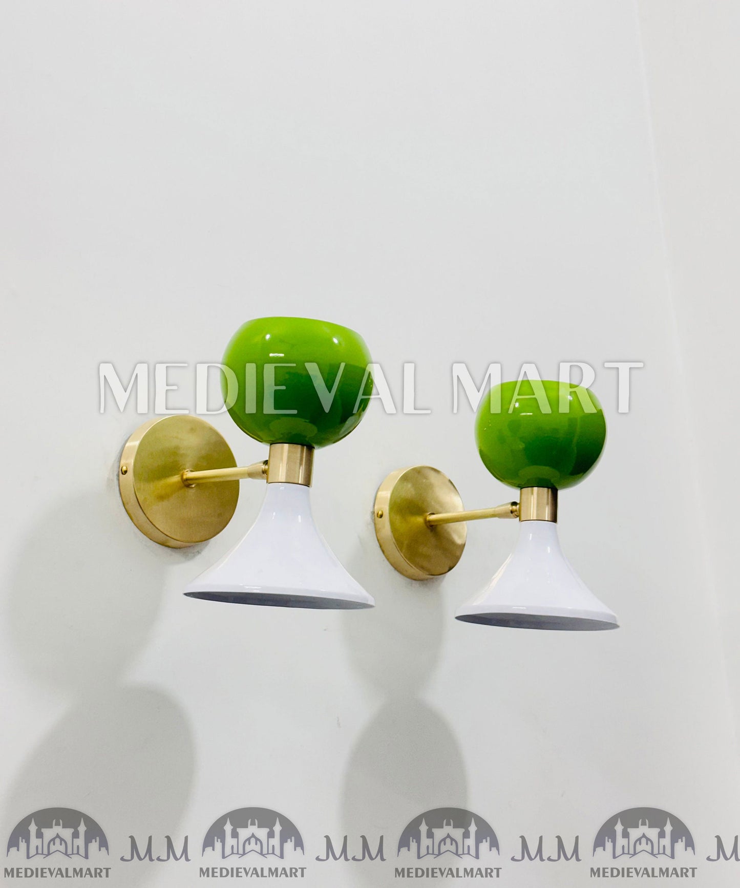 MEDIEVALMART FR Applique Murale en Laiton Fabriquée à la Main : Luminaire