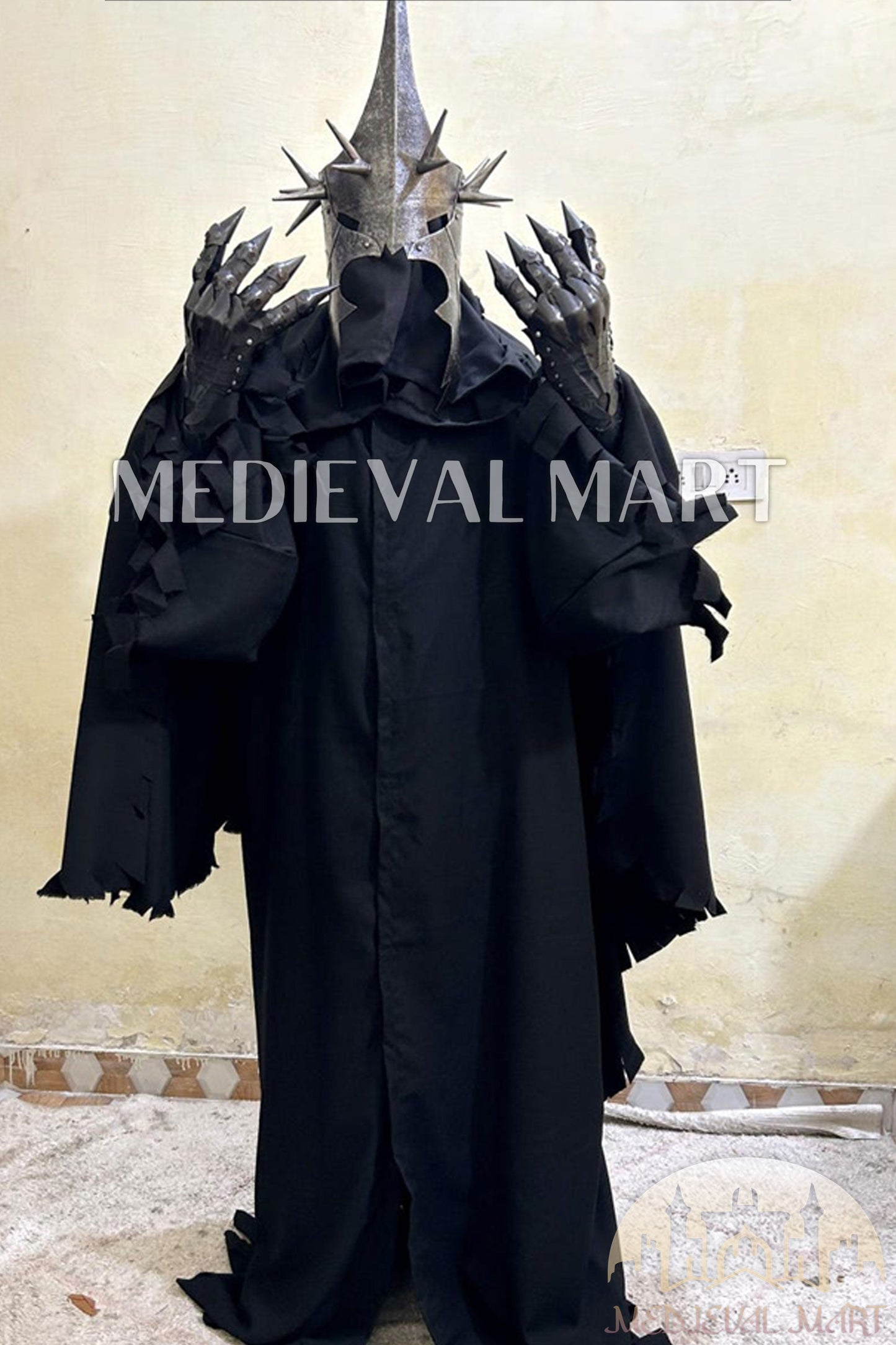 MEDIEVALMART FR Armure Médiévale de l’Empire Romain Kastenbrust – Armure Complète en Plaques avec Épée Alexander (ROA 1332)