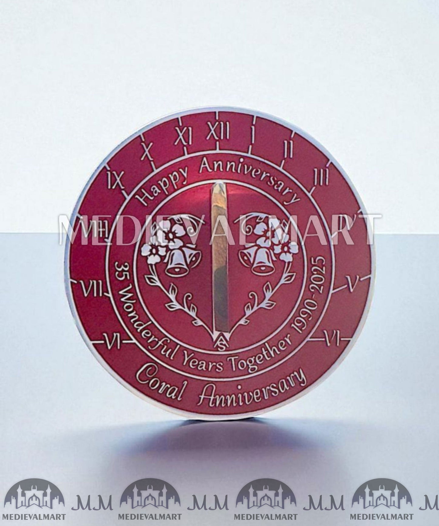 MEDIEVALMART FR Bouclier Viking Iconique Valhalla Noir/Gris – Ivar le Désossé avec Pointes en Fer | Cadeau pour Papa