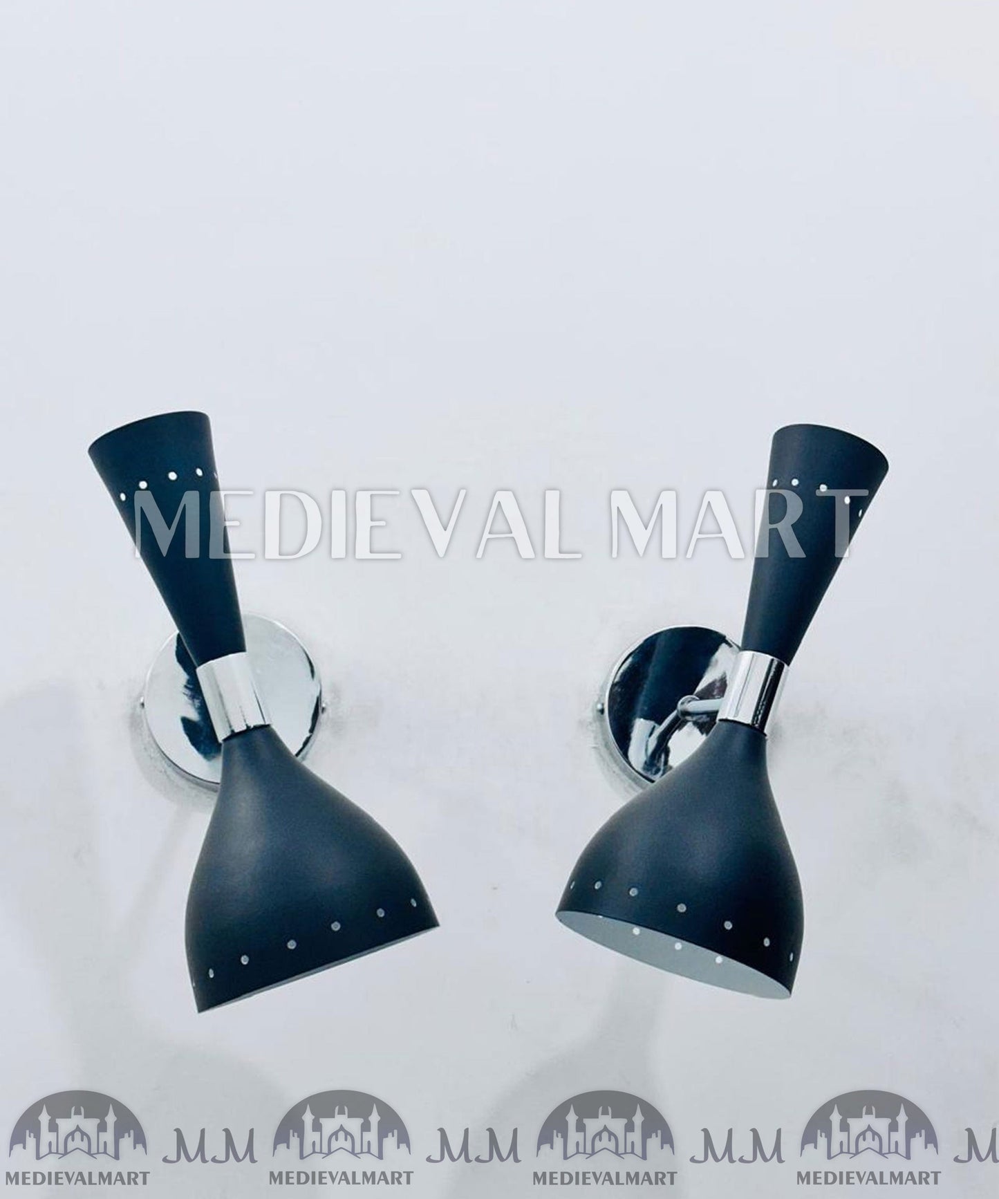 MEDIEVALMART FR Applique Murale Scarabée Vintage en Laiton : Luminaire Mural Mid-Century Modern