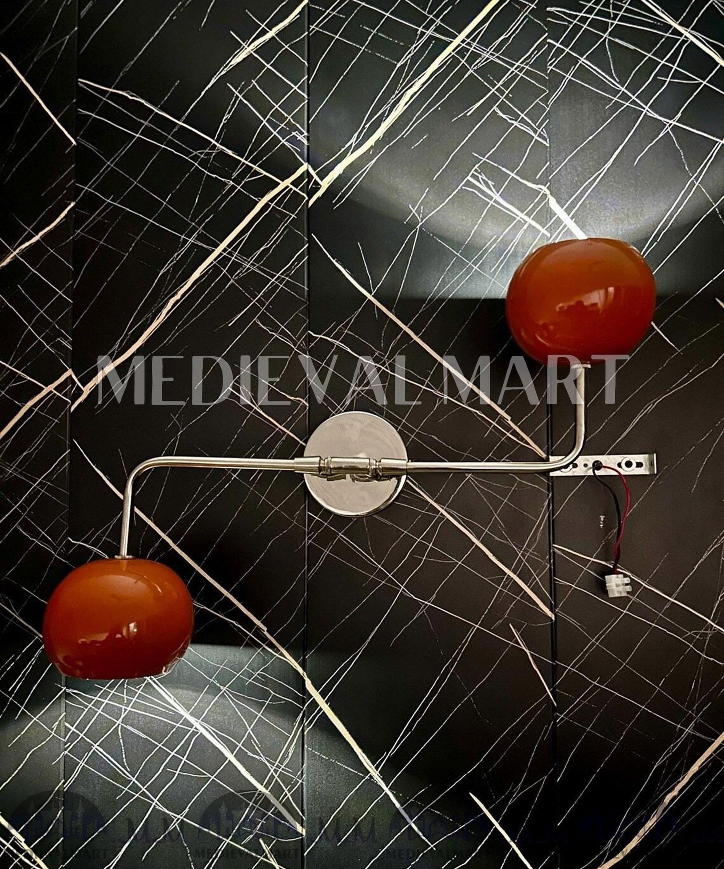 MEDIEVALMART FR Applique Murale en Laiton Fabriquée à la Main : Luminaire