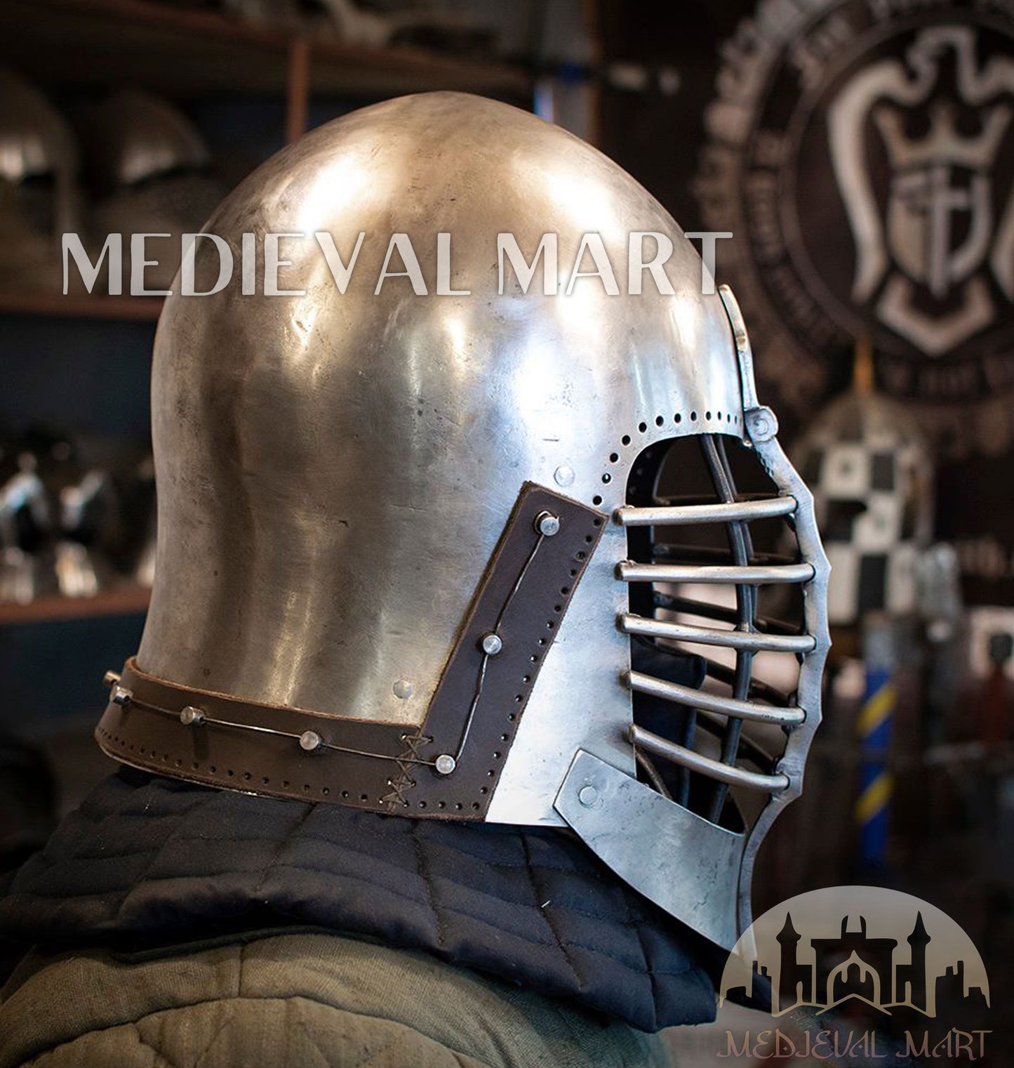 MEDIEVALMART FR Ensemble Exclusif De Gantelets Noirs Inspirés De Sauron Witcher LOTR Avec Décor Doré