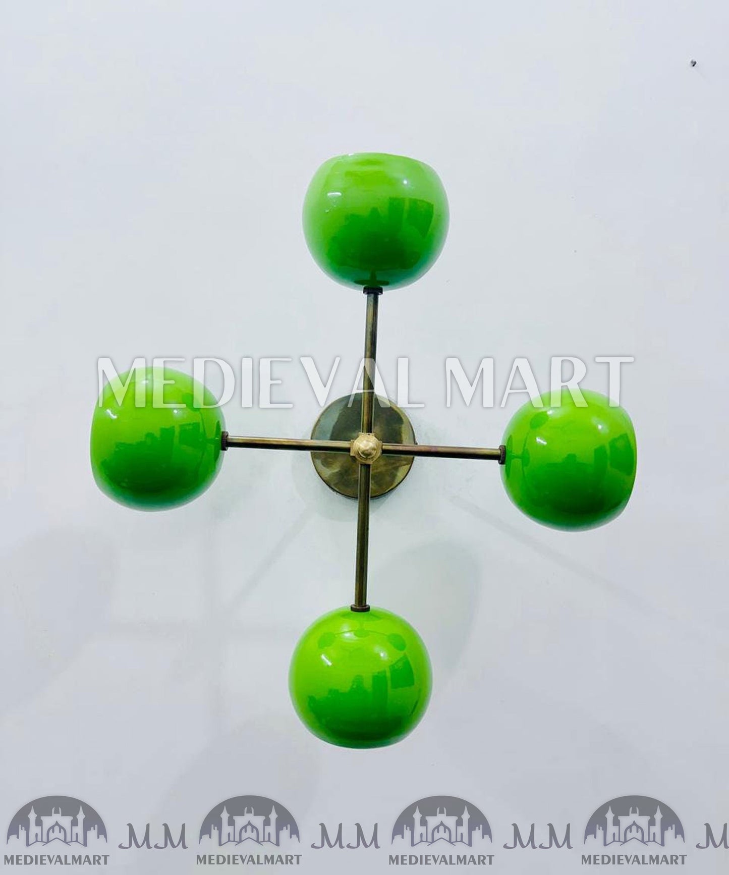 MEDIEVALMART FR Applique Murale en Laiton Fabriquée à la Main : Luminaire