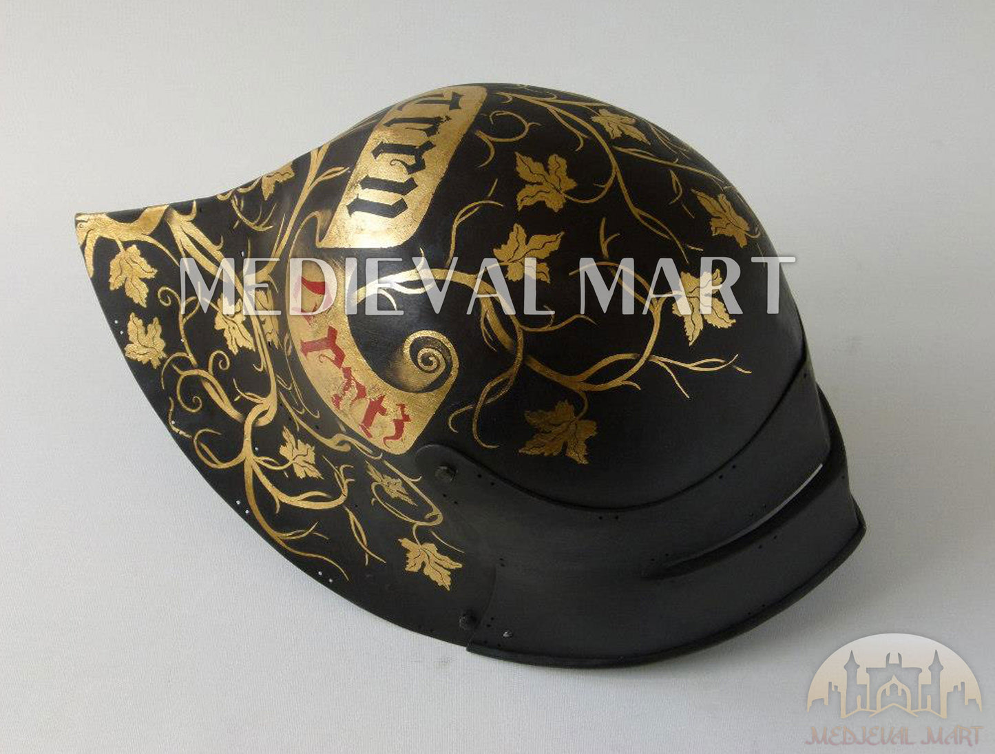 MEDIEVALMART FR Boussole Nautique Vintage Trip Gear en Laiton – Finition Or Brillant avec Base en Bois | Cadeau pour Maman