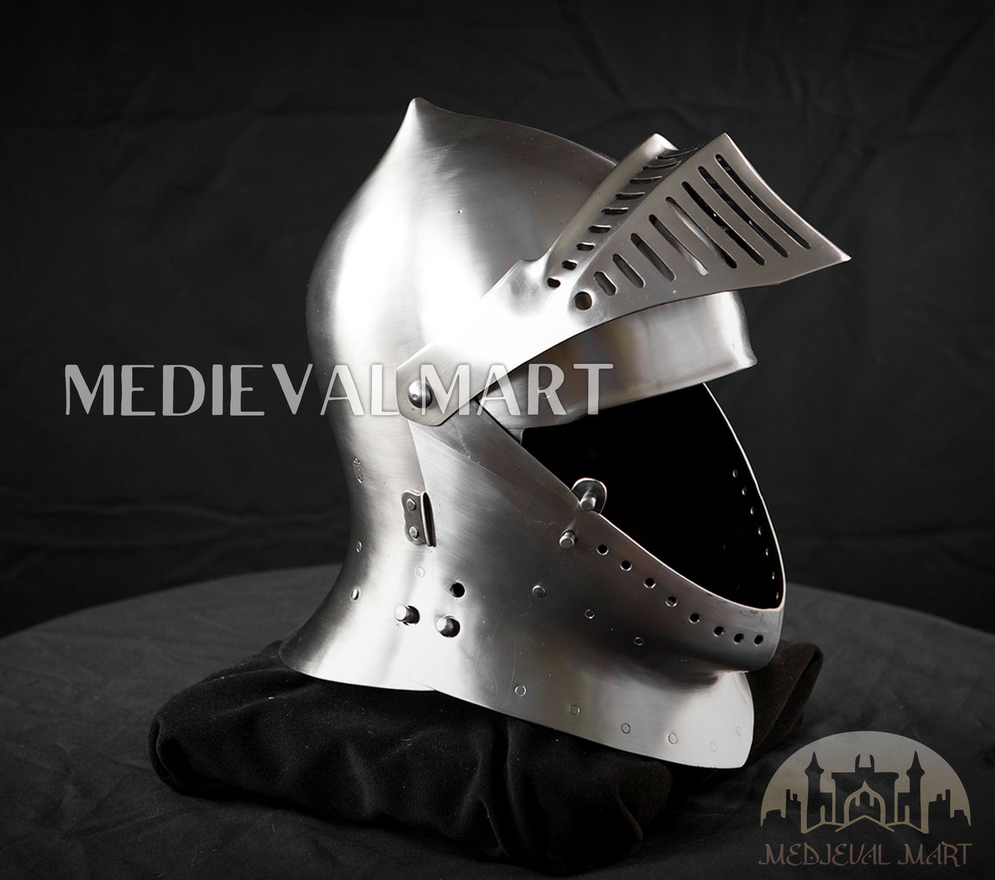 MEDIEVALMART FR Ensemble Exclusif De Gantelets Noirs Inspirés De Sauron Witcher LOTR Avec Décor Doré