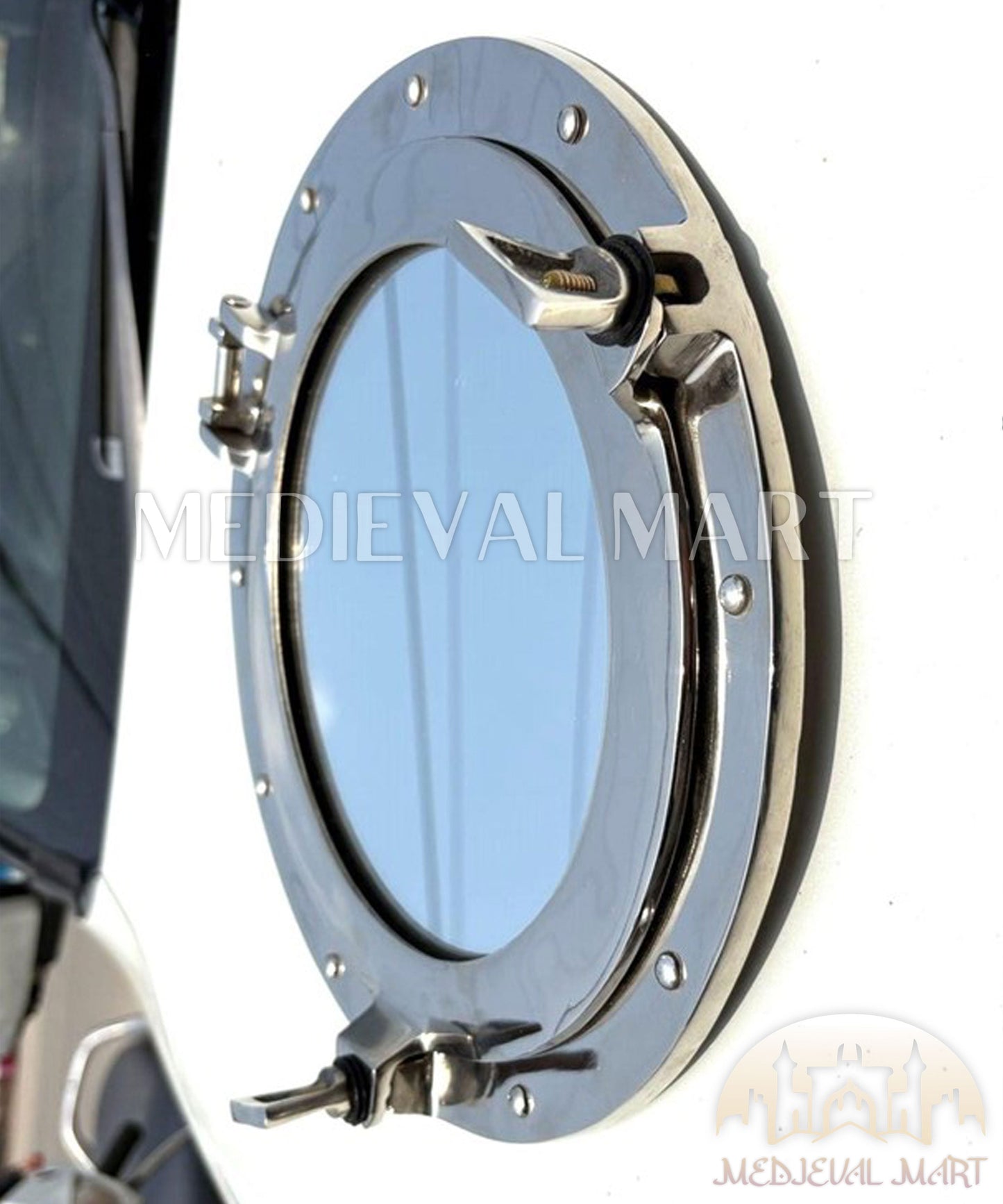 MEDIEVALMART FR Armure de Combat du XIVe Siècle – Ensemble Complet d’Armure de Buhurt avec Bassinet Klappvisor & Épée