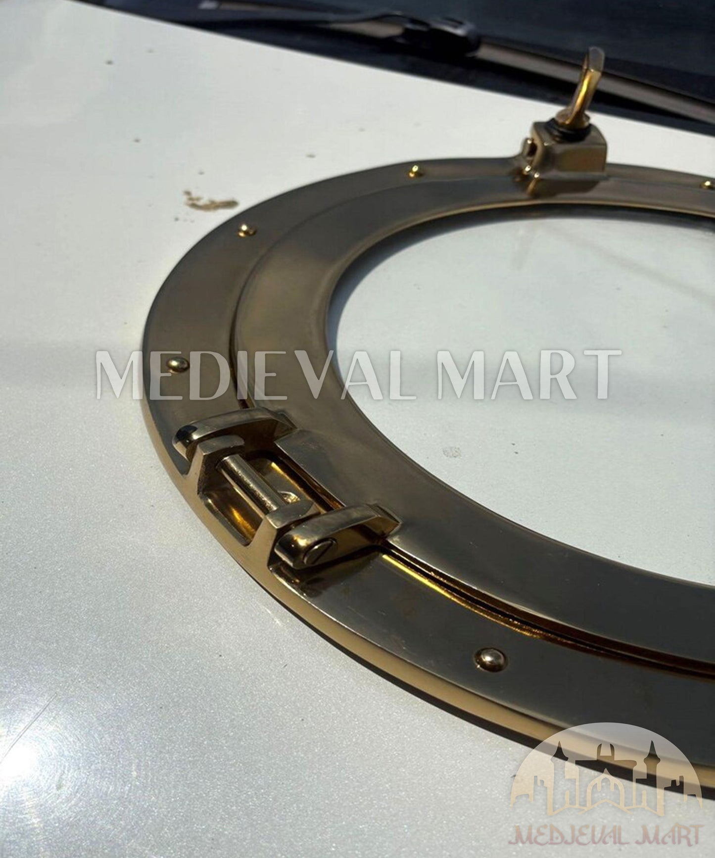 MEDIEVALMART FR Armure de Combat du XIVe Siècle – Ensemble Complet d’Armure de Buhurt avec Bassinet Klappvisor & Épée