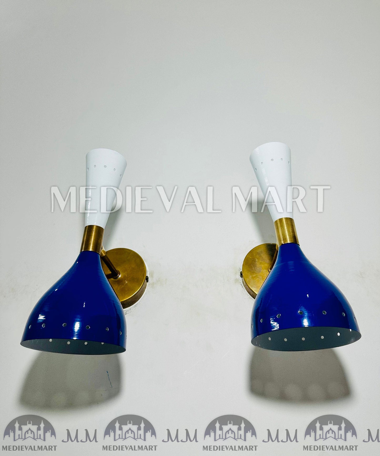 MEDIEVALMART FR Applique Murale Scarabée Vintage en Laiton : Luminaire Mural Mid-Century Modern