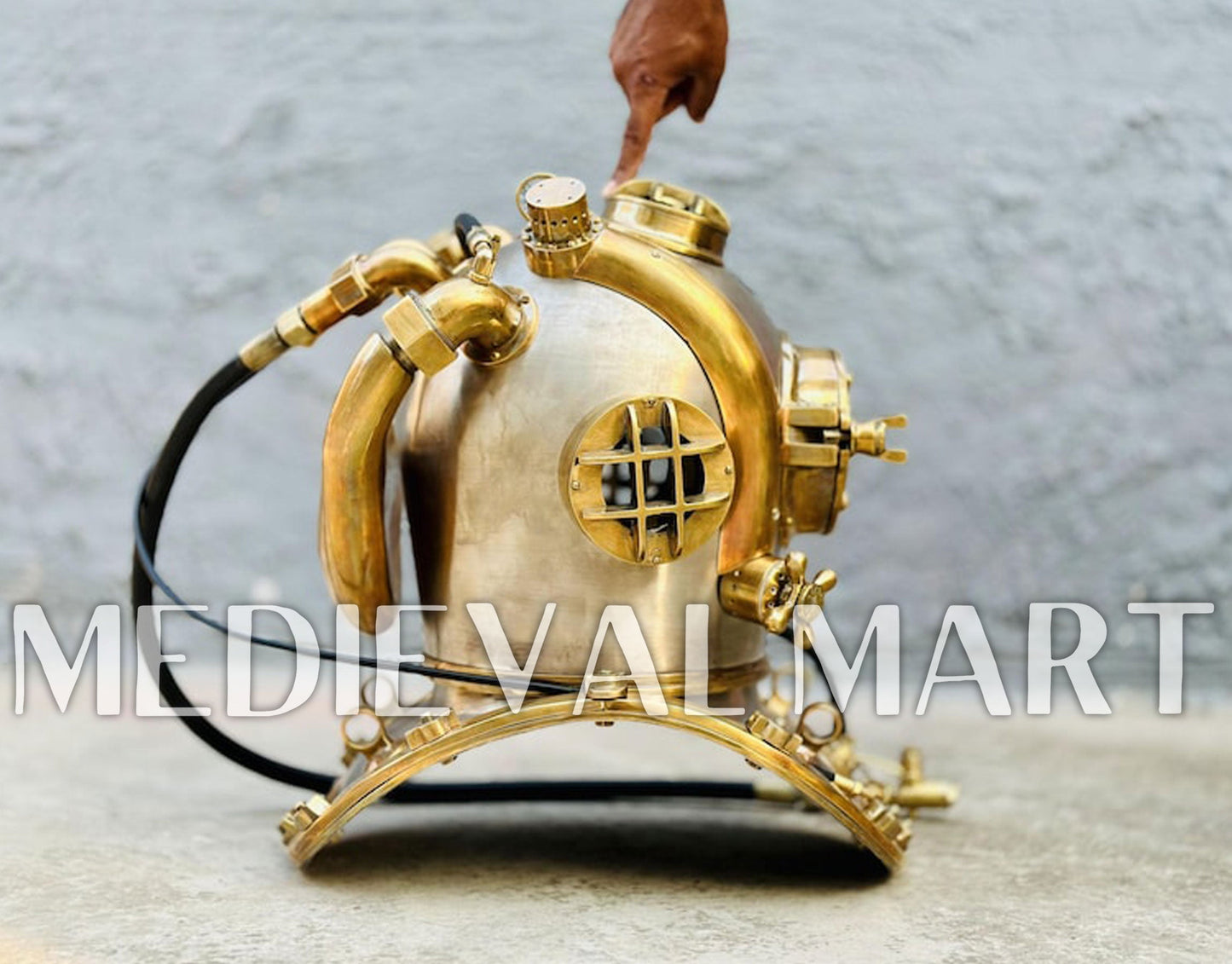 MEDIEVALMART FR Armure de Combat du XIVe Siècle – Ensemble Complet d’Armure de Buhurt avec Bassinet Klappvisor & Épée