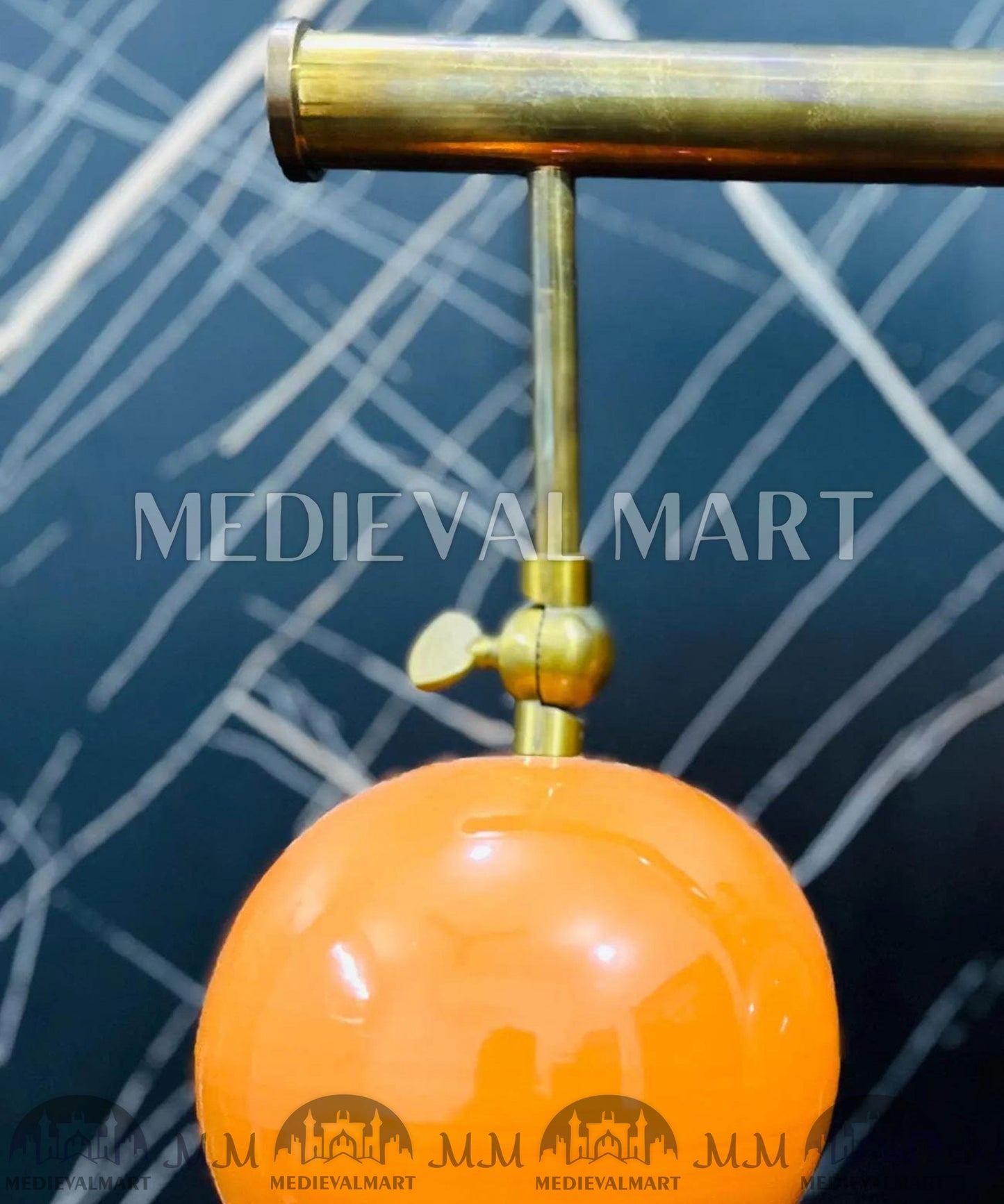 MEDIEVALMART FR Applique Murale en Laiton Fabriquée à la Main : Luminaire