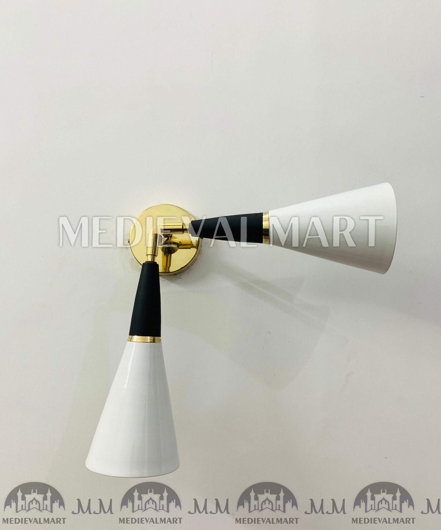 MEDIEVALMART FR Applique Murale en Laiton Fabriquée à la Main : Luminaire