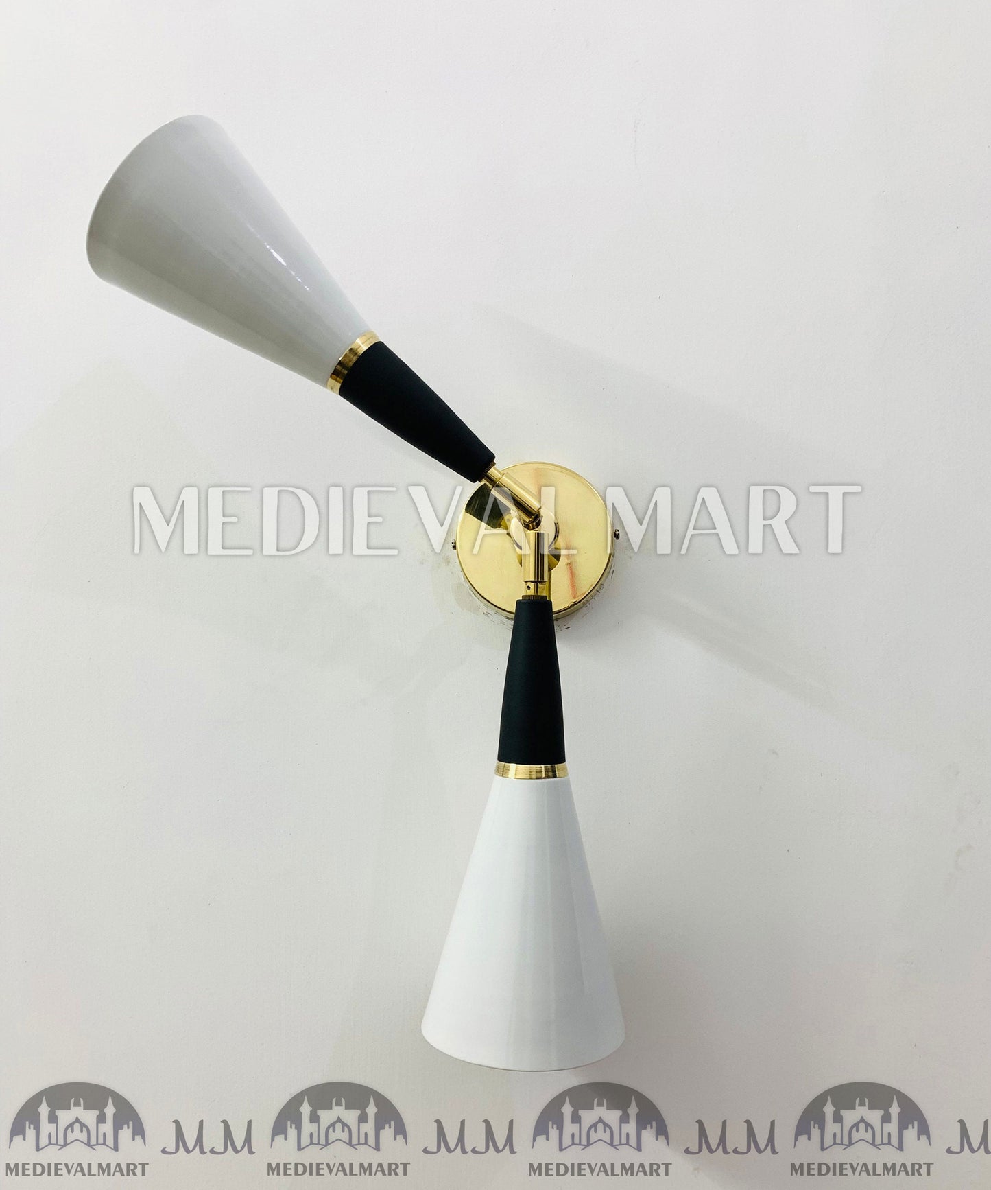 MEDIEVALMART FR Applique Murale en Laiton Fabriquée à la Main : Luminaire