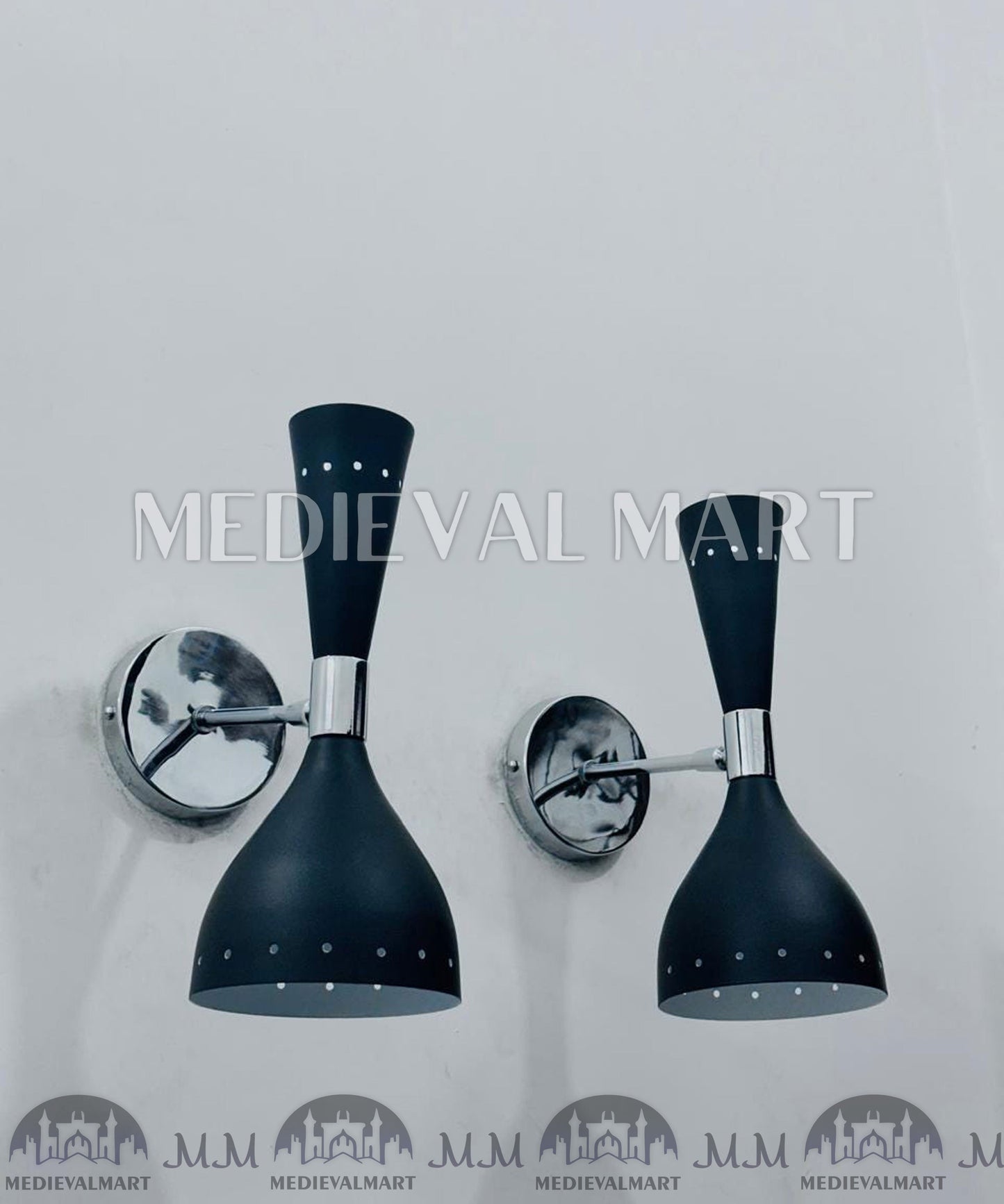 MEDIEVALMART FR Applique Murale Scarabée Vintage en Laiton : Luminaire Mural Mid-Century Modern