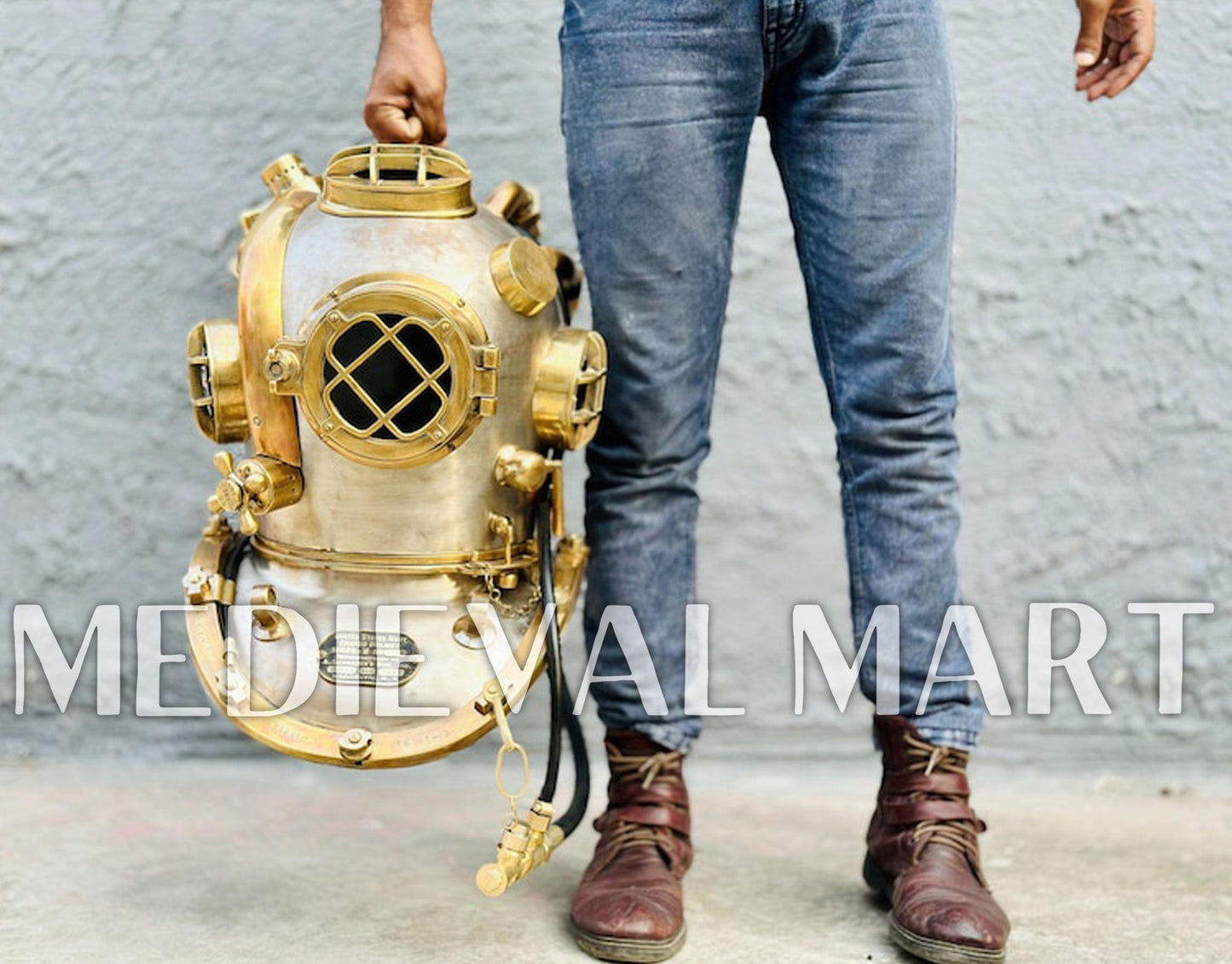 MEDIEVALMART FR Armure de Combat du XIVe Siècle – Ensemble Complet d’Armure de Buhurt avec Bassinet Klappvisor & Épée