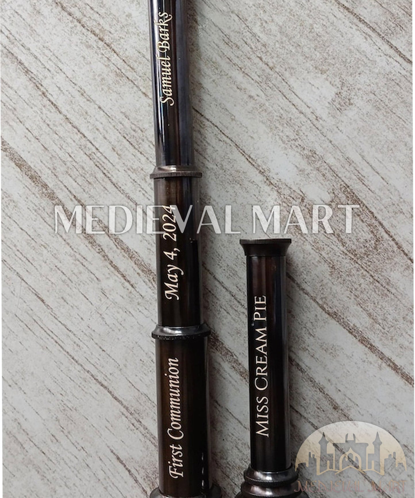 MEDIEVALMART FR Bouclier Médiéval Templier Inspiré de la Croix Zelda & Diable en Bois – Finition Bleue & Or | Cadeau pour Noël