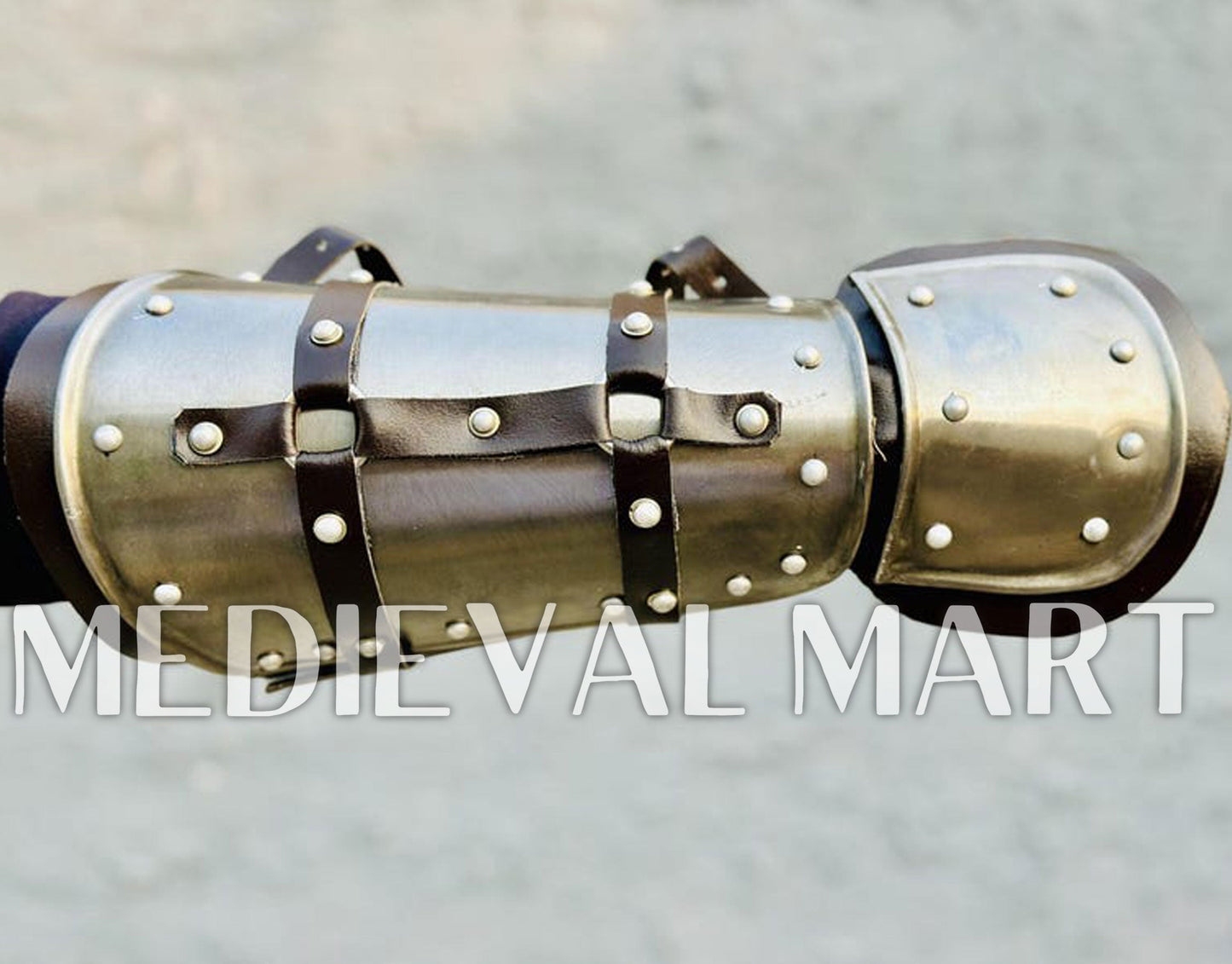 MEDIEVALMART FR Ensemble Exclusif De Gantelets Noirs Inspirés De Sauron Witcher LOTR Avec Décor Doré