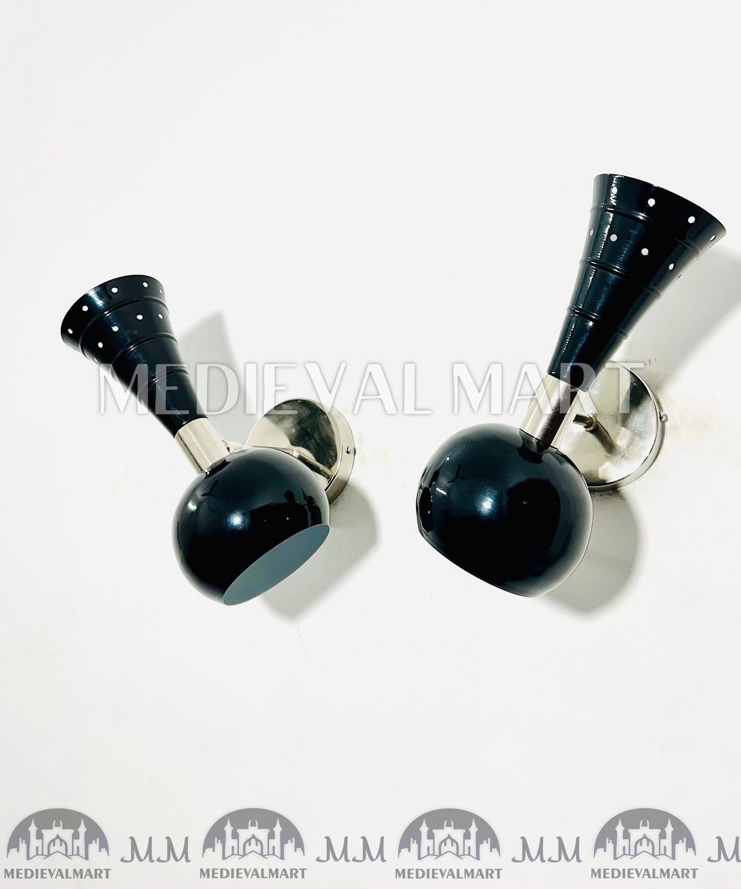 MEDIEVALMART FR Applique Murale Scarabée Vintage en Laiton : Luminaire Mural Mid-Century Modern