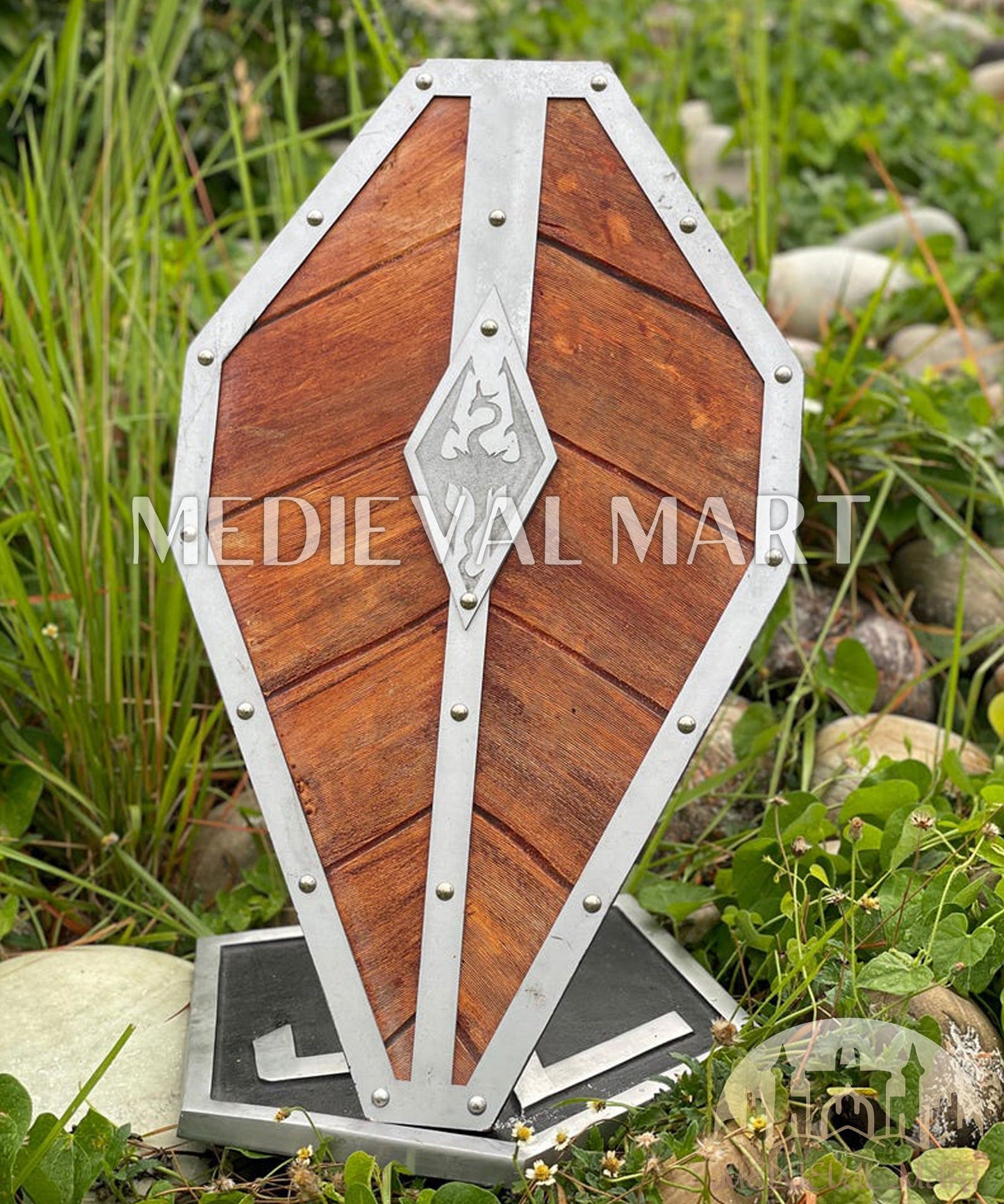 MEDIEVALMART FR Bouclier Endommagé de Steve Rogers – First Avengers | Cadeau pour Cosplay