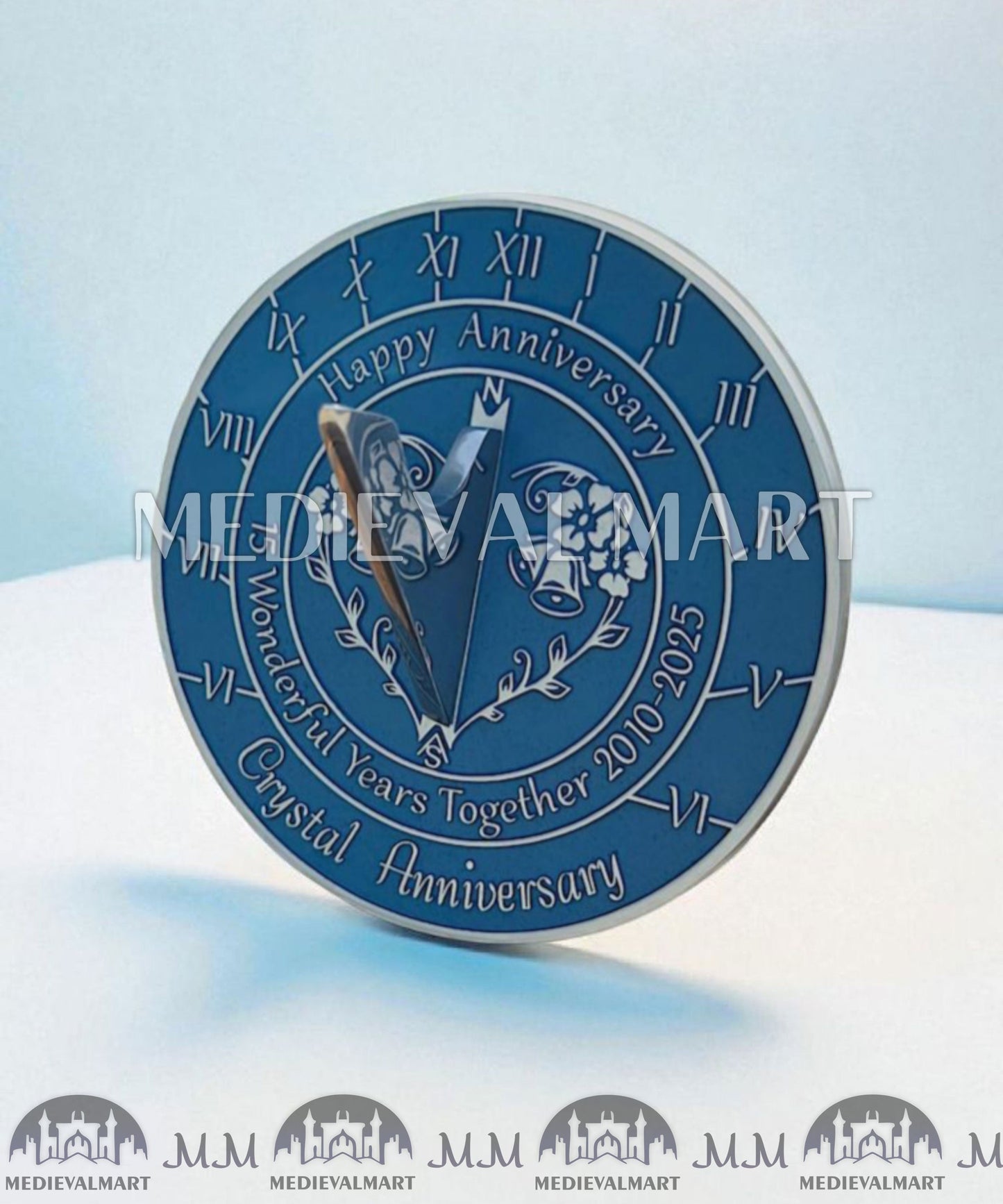 MEDIEVALMART FR Bouclier Viking Iconique Valhalla Noir/Gris – Ivar le Désossé avec Pointes en Fer | Cadeau pour Papa