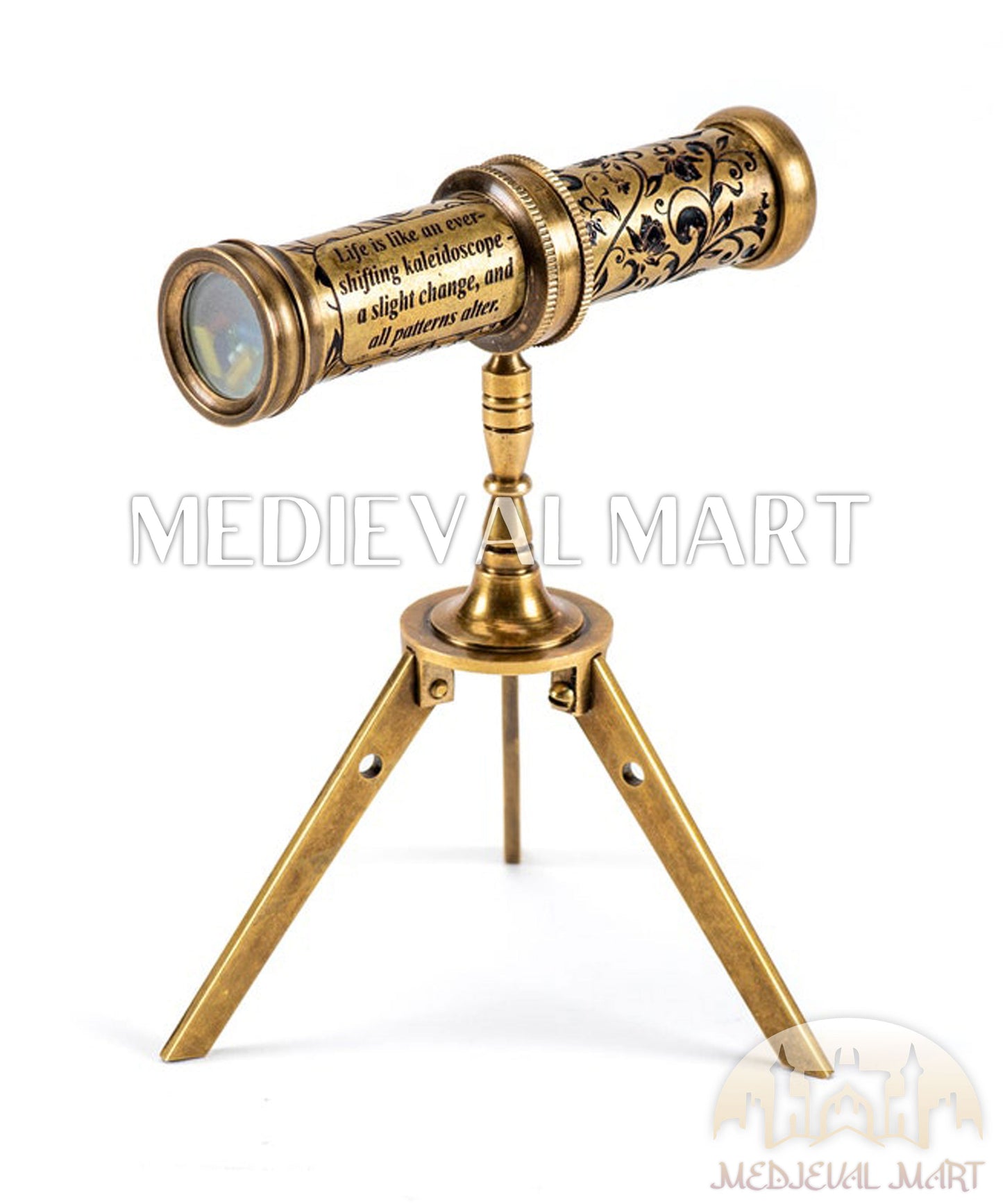 MEDIEVALMART FR Bouclier Médiéval Templier Inspiré de la Croix Zelda & Diable en Bois – Finition Bleue & Or | Cadeau pour Noël