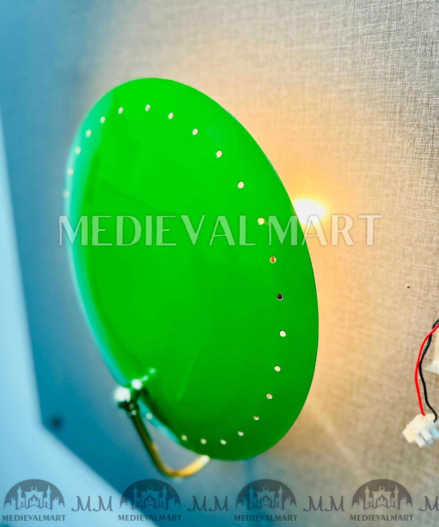 MEDIEVALMART FR Applique Murale Scarabée Vintage en Laiton : Luminaire Mural Mid-Century Modern