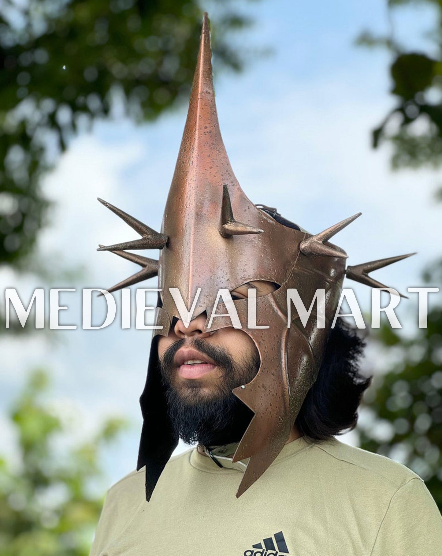 MEDIEVALMART FR Longue-Vue Nautique Antique 50X en Laiton – Télescope Portable de 18" pour Décoration Nautique