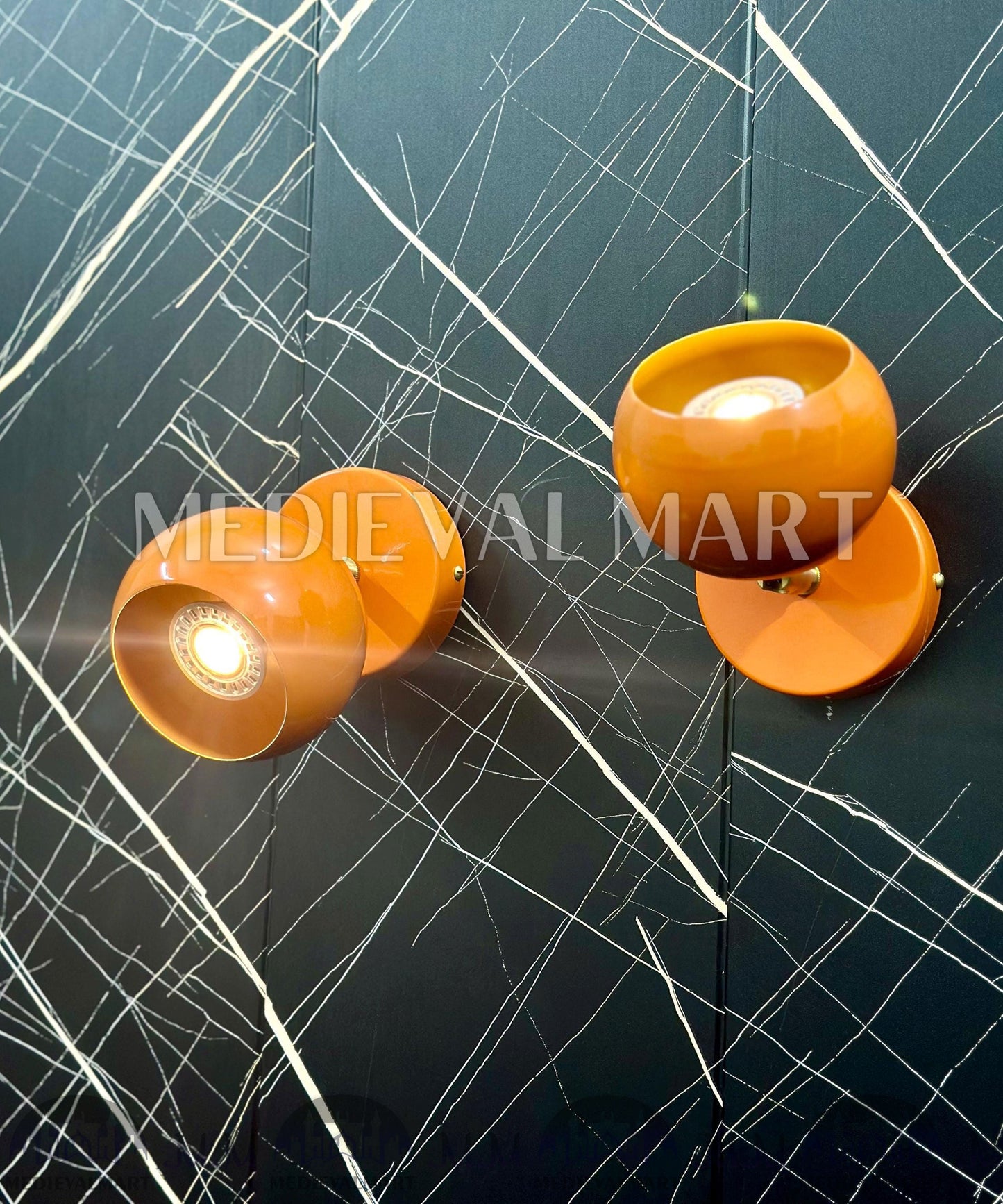 MEDIEVALMART FR Applique Murale en Laiton Fabriquée à la Main : Luminaire