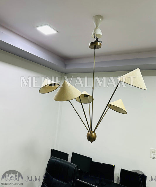 MEDIEVALMART FR Ensemble De Gantelets Dorés Inspirés De Sauron Witcher LOTR Avec Étoile Bleue – Gants D’Armure Cosplay