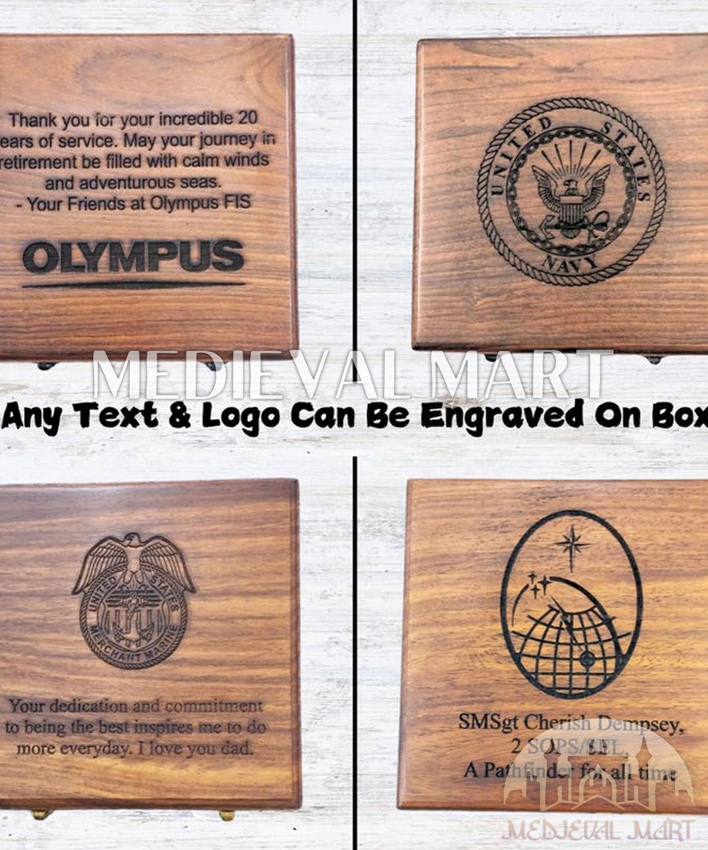 MEDIEVALMART FR Boussole Nautique Vintage Trip Gear en Laiton – Finition Or Brillant avec Base en Bois | Cadeau pour Maman