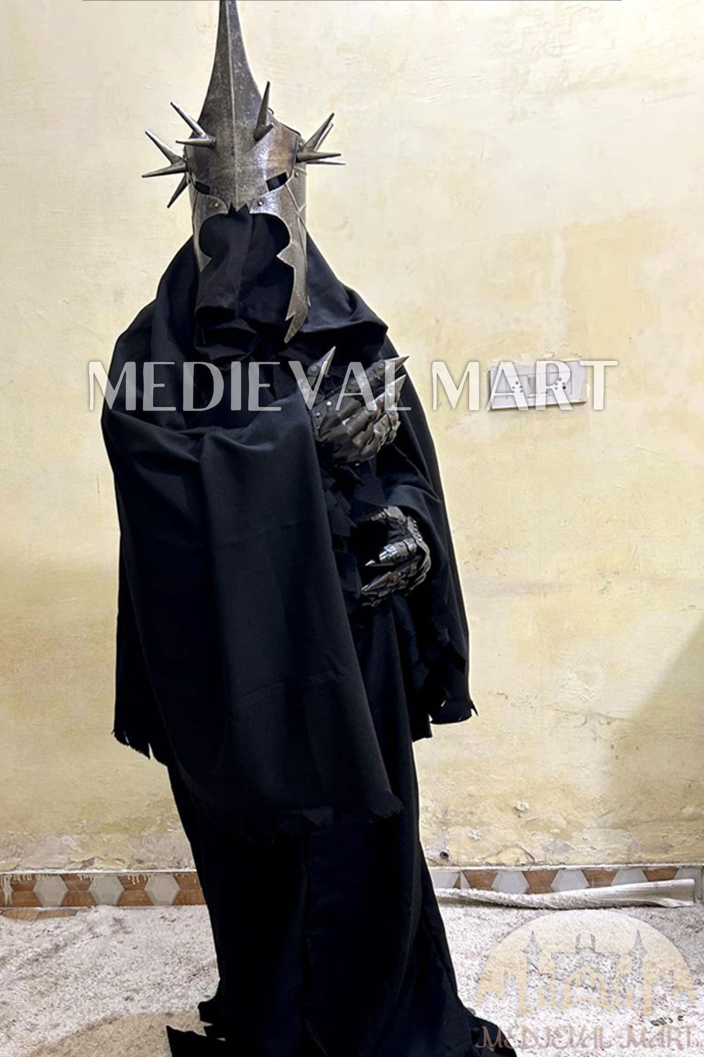 MEDIEVALMART FR Armure Médiévale de l’Empire Romain Kastenbrust – Armure Complète en Plaques avec Épée Alexander (ROA 1332)