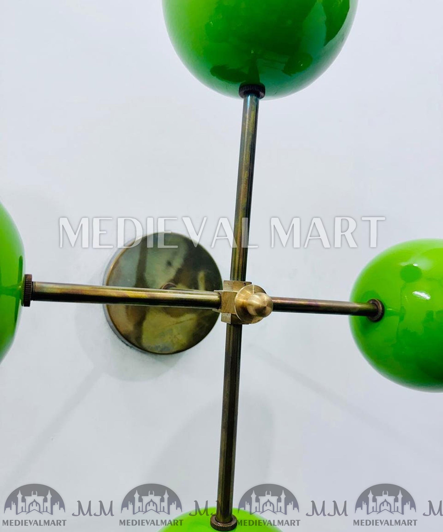 MEDIEVALMART FR Applique Murale en Laiton Fabriquée à la Main : Luminaire