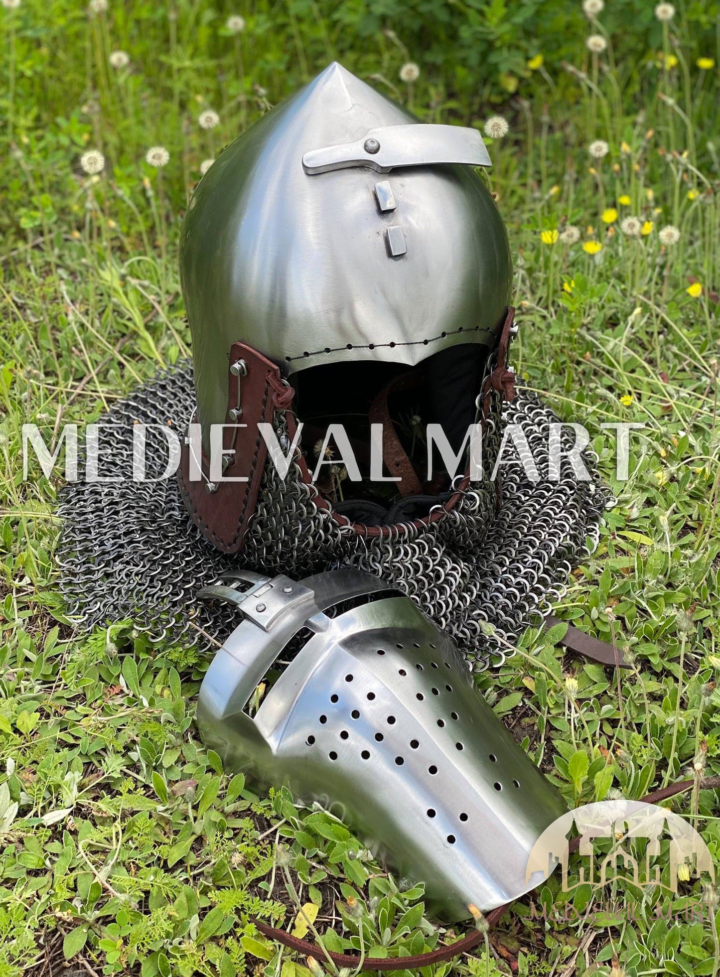 MEDIEVALMART FR Ensemble Exclusif De Gantelets Noirs Inspirés De Sauron Witcher LOTR Avec Décor Doré