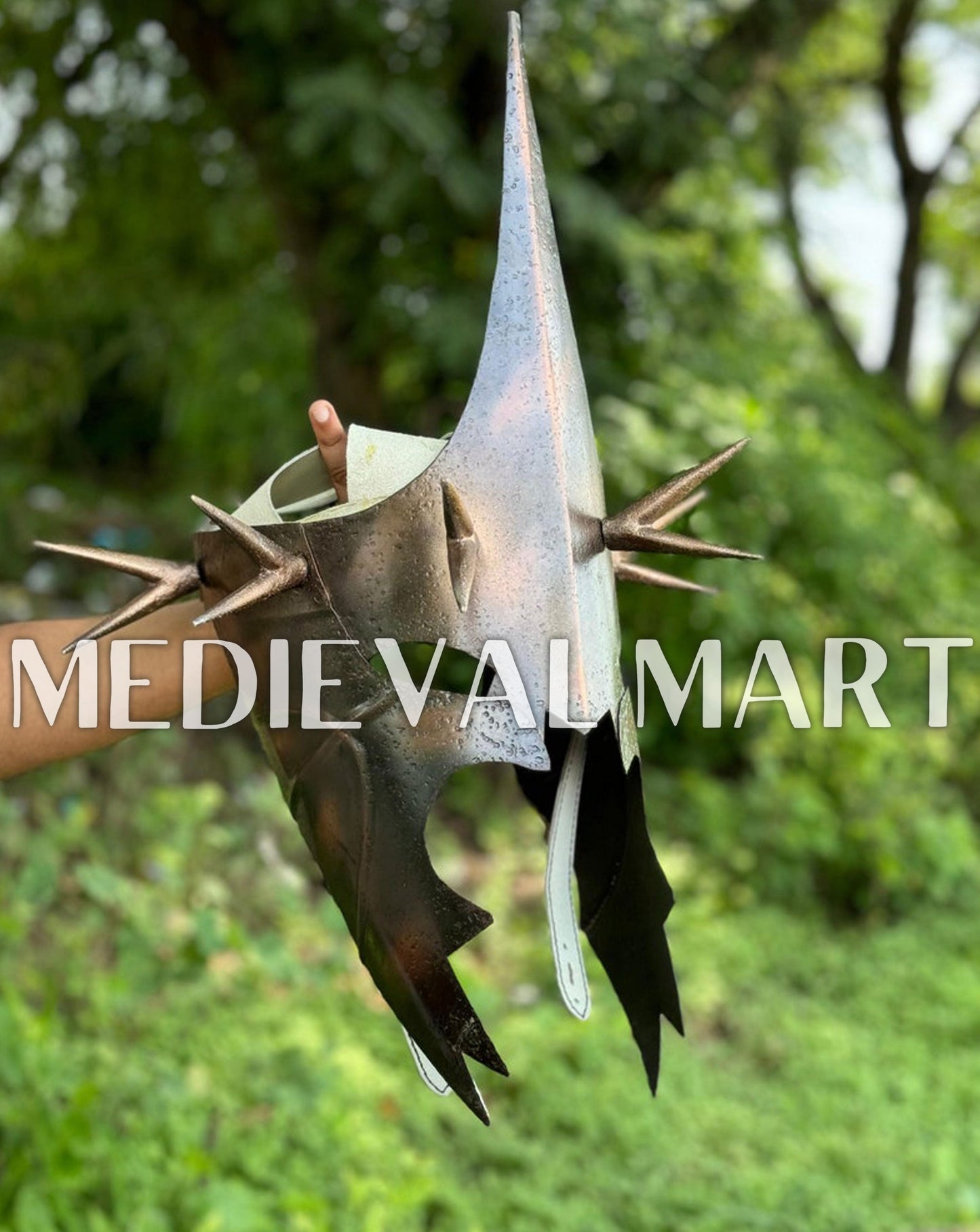 MEDIEVALMART FR Longue-Vue Nautique Antique 50X en Laiton – Télescope Portable de 18" pour Décoration Nautique