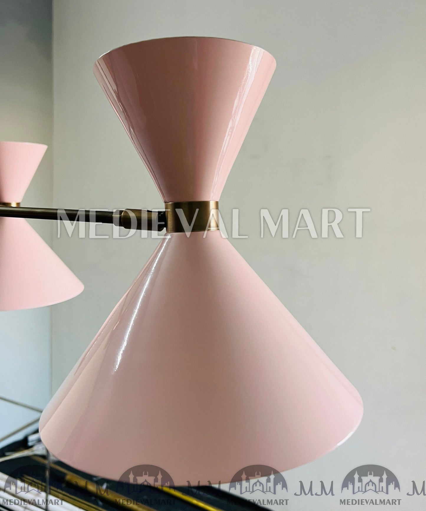 MEDIEVALMART FR Ensemble De Gantelets Dorés Inspirés De Sauron Witcher LOTR Avec Étoile Bleue – Gants D’Armure Cosplay