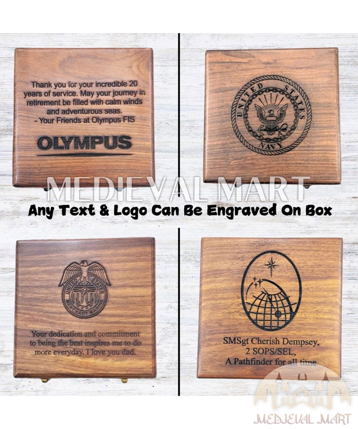 MEDIEVALMART FR Boussole Nautique Vintage Trip Gear en Laiton – Finition Or Brillant avec Base en Bois | Cadeau pour Maman