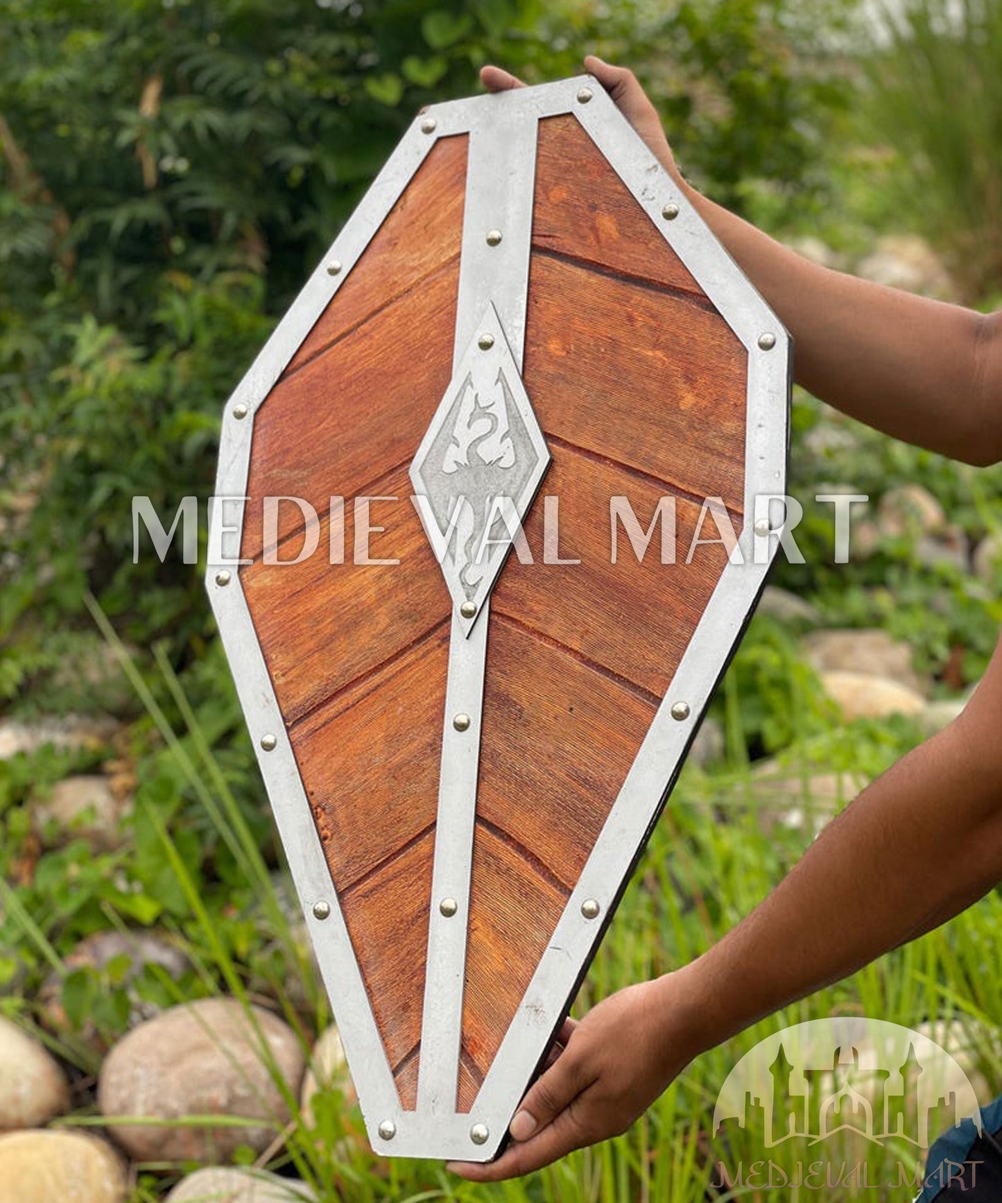 MEDIEVALMART FR Bouclier Endommagé de Steve Rogers – First Avengers | Cadeau pour Cosplay