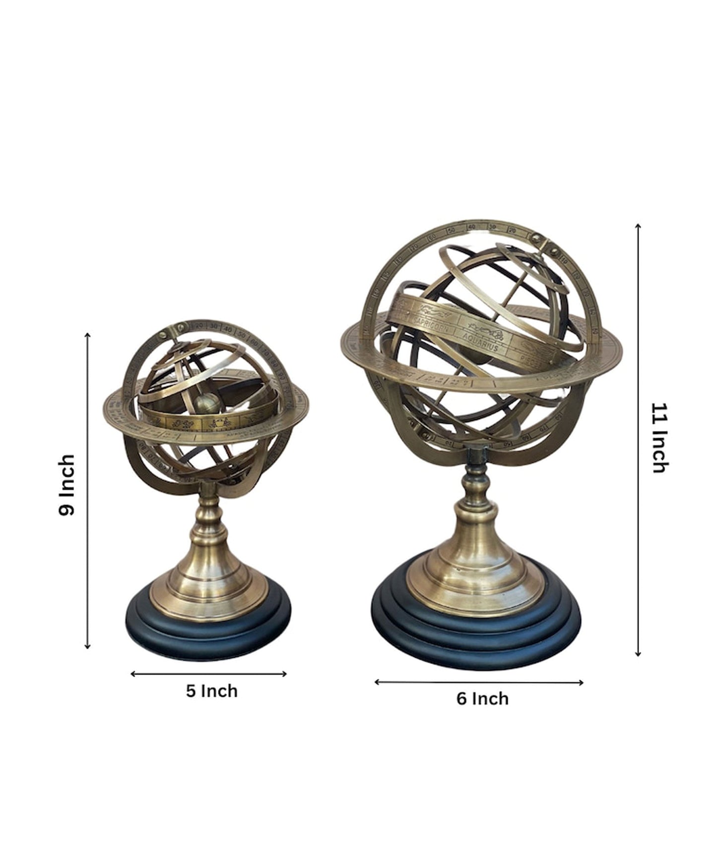 MEDIEVALMART FR Longue-Vue Nautique Antique 50X en Laiton – Télescope Portable de 18" pour Décoration Nautique