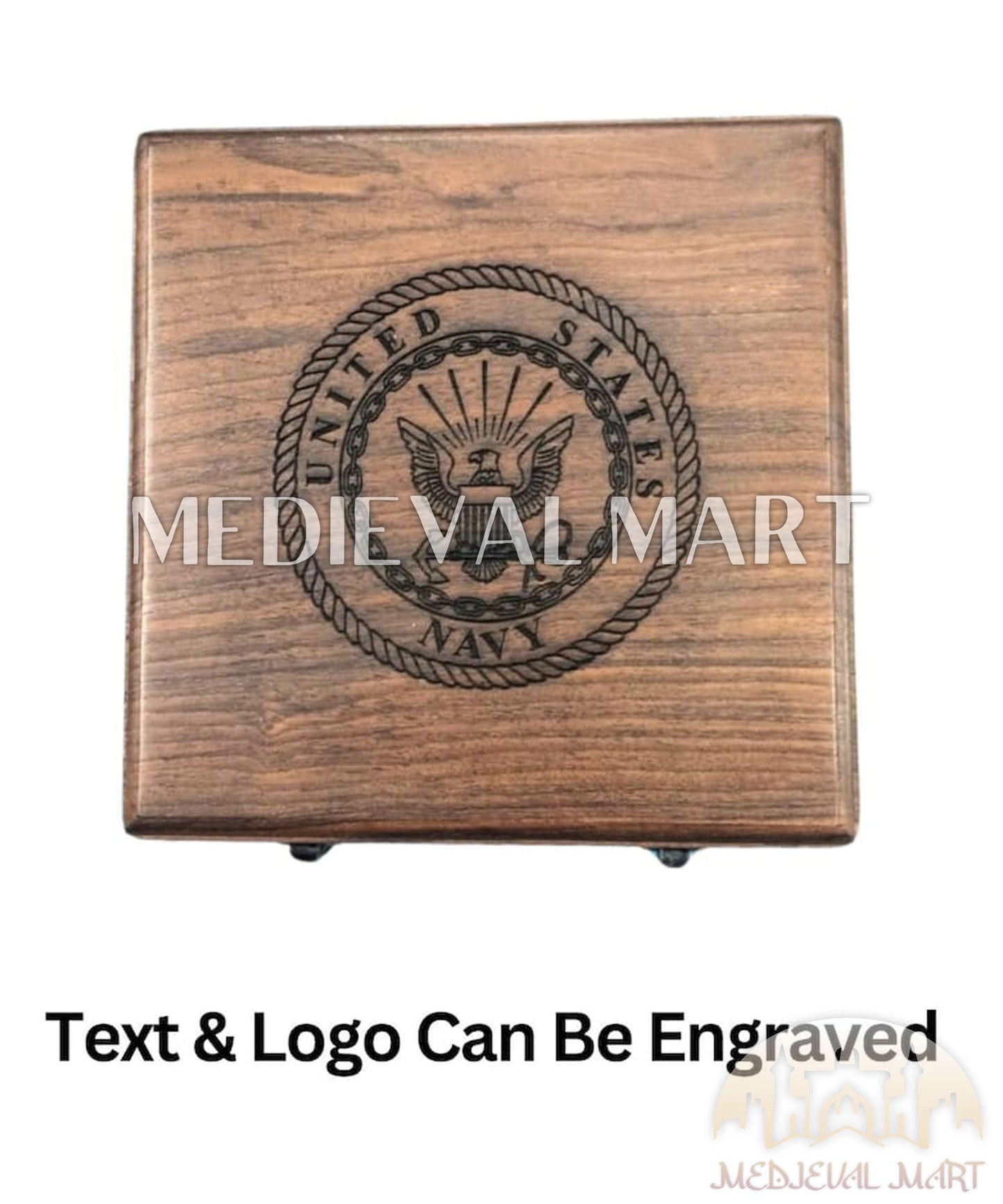 MEDIEVALMART FR Boussole Nautique Vintage Trip Gear en Laiton – Finition Or Brillant avec Base en Bois | Cadeau pour Maman