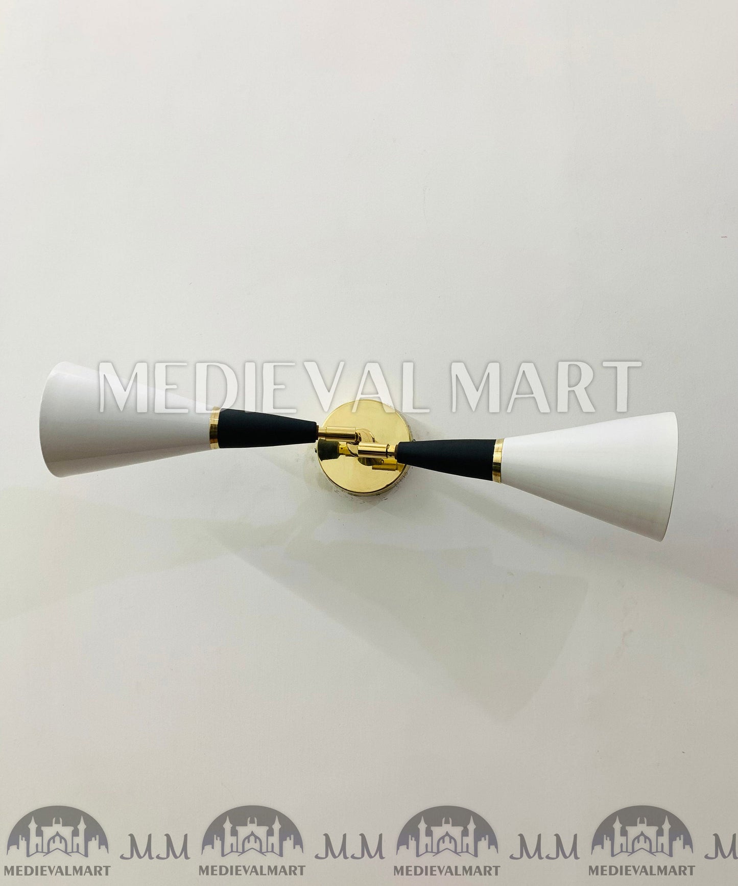 MEDIEVALMART FR Applique Murale en Laiton Fabriquée à la Main : Luminaire