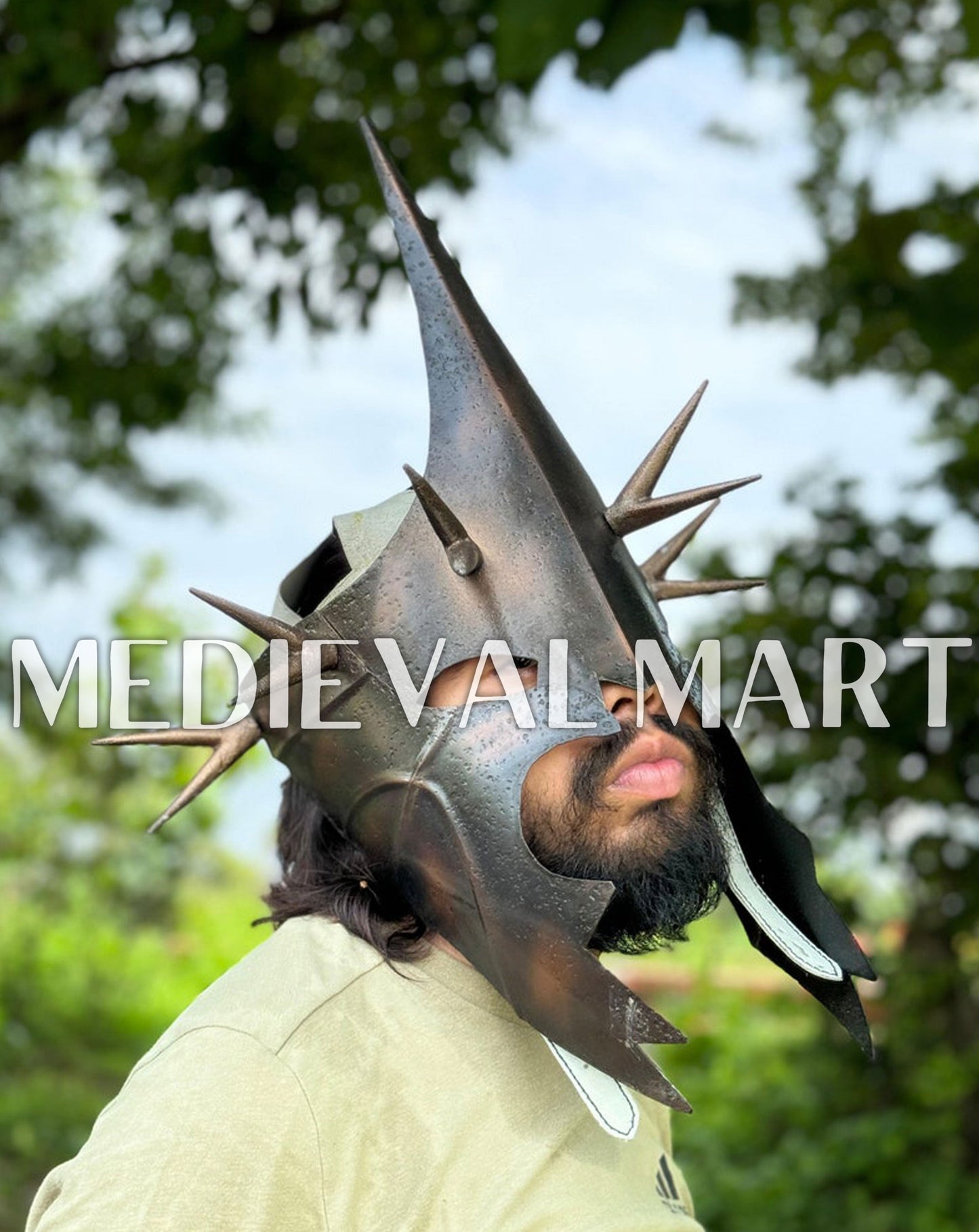 MEDIEVALMART FR Longue-Vue Nautique Antique 50X en Laiton – Télescope Portable de 18" pour Décoration Nautique