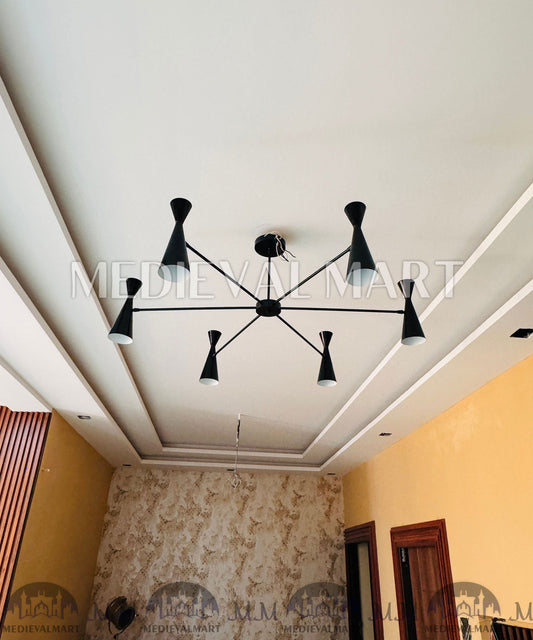 MEDIEVALMART FR Ensemble De Gantelets Dorés Inspirés De Sauron Witcher LOTR Avec Étoile Bleue – Gants D’Armure Cosplay