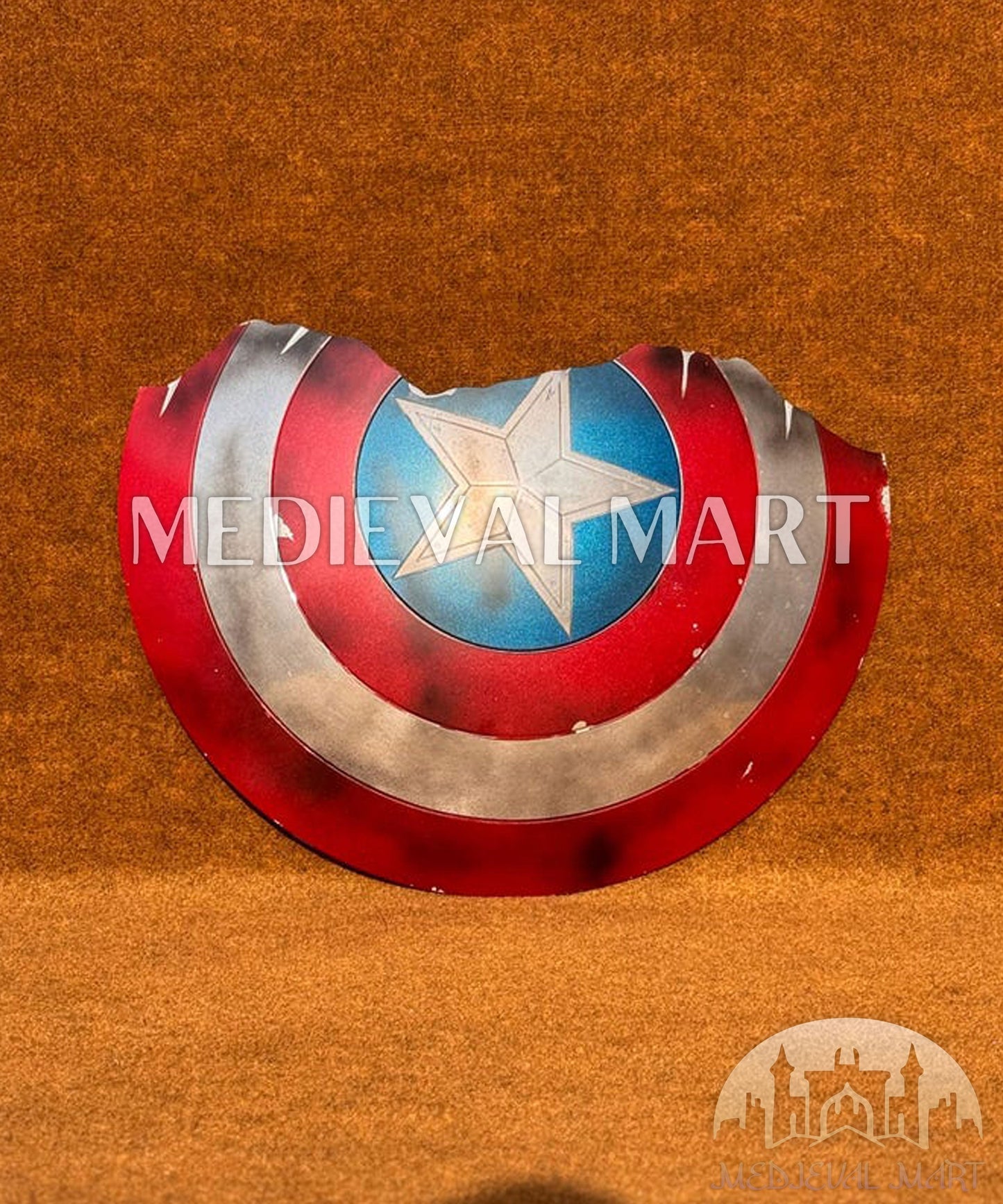 MEDIEVALMART FR Bouclier Endommagé de Steve Rogers – First Avengers | Cadeau pour Cosplay