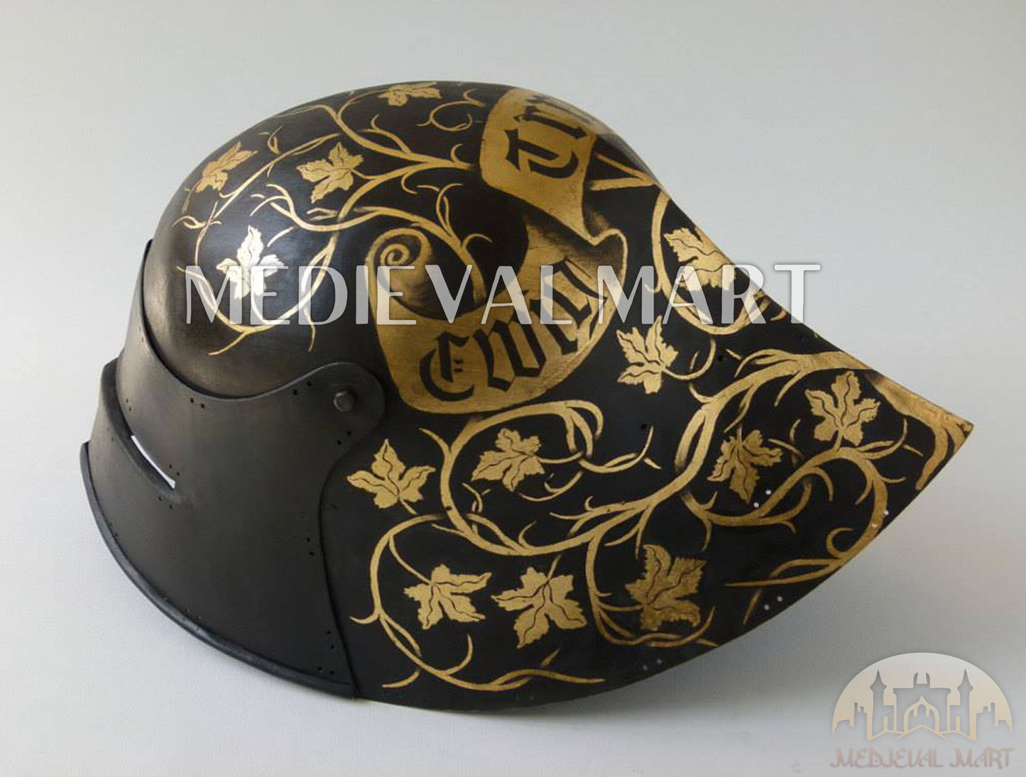 MEDIEVALMART FR Boussole Nautique Vintage Trip Gear en Laiton – Finition Or Brillant avec Base en Bois | Cadeau pour Maman